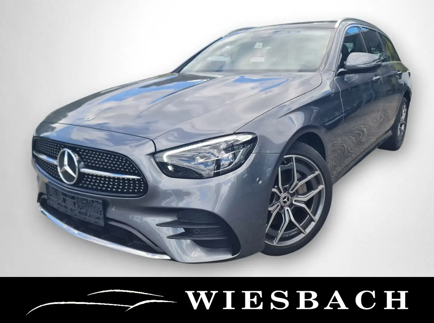 Mercedes-Benz E 200 E200 T 9G-Tronic AMG Line PANO 19-Zoll Assist Grau - 2