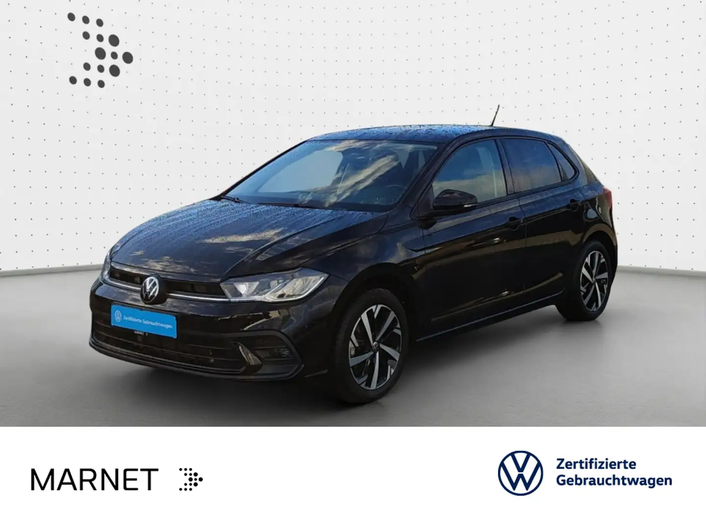 Volkswagen Polo 1.0 TSI Life Navi*AHK*Pano*Digital*LED*SHZ Zwart - 1