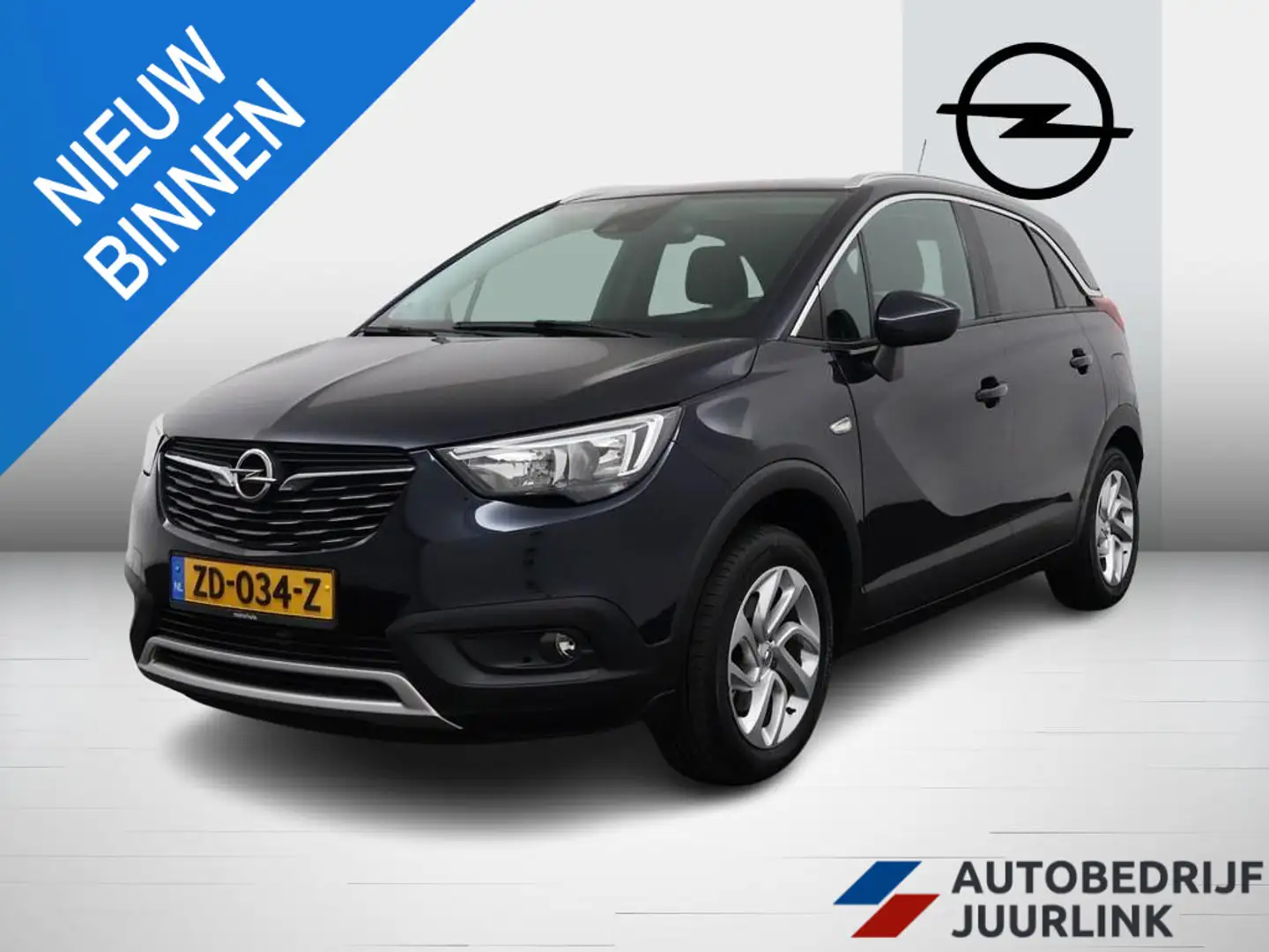 Opel Crossland X 1.2 T. Automaat 110pk Innovat. Winterpak./Trekhaak Blauw - 1