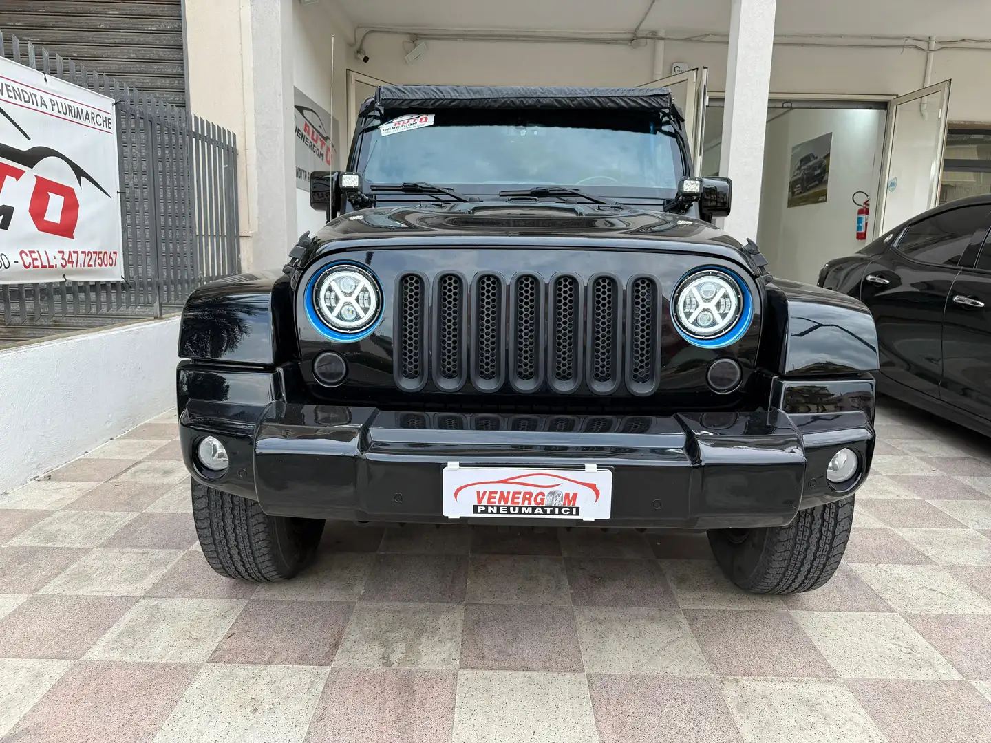 Jeep Wrangler Wrangler 2.8 crd Sahara Unlimited Noir - 2