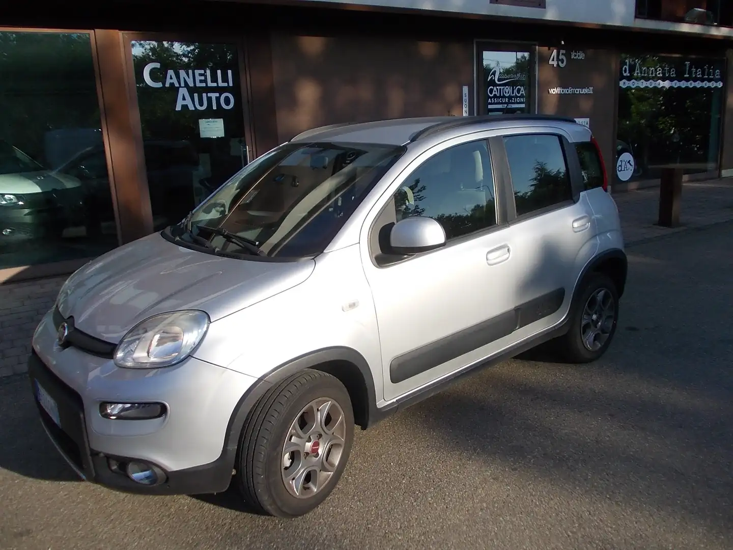 Fiat Panda Panda 1.3 mjt 16v 4x4 75cv Zilver - 1