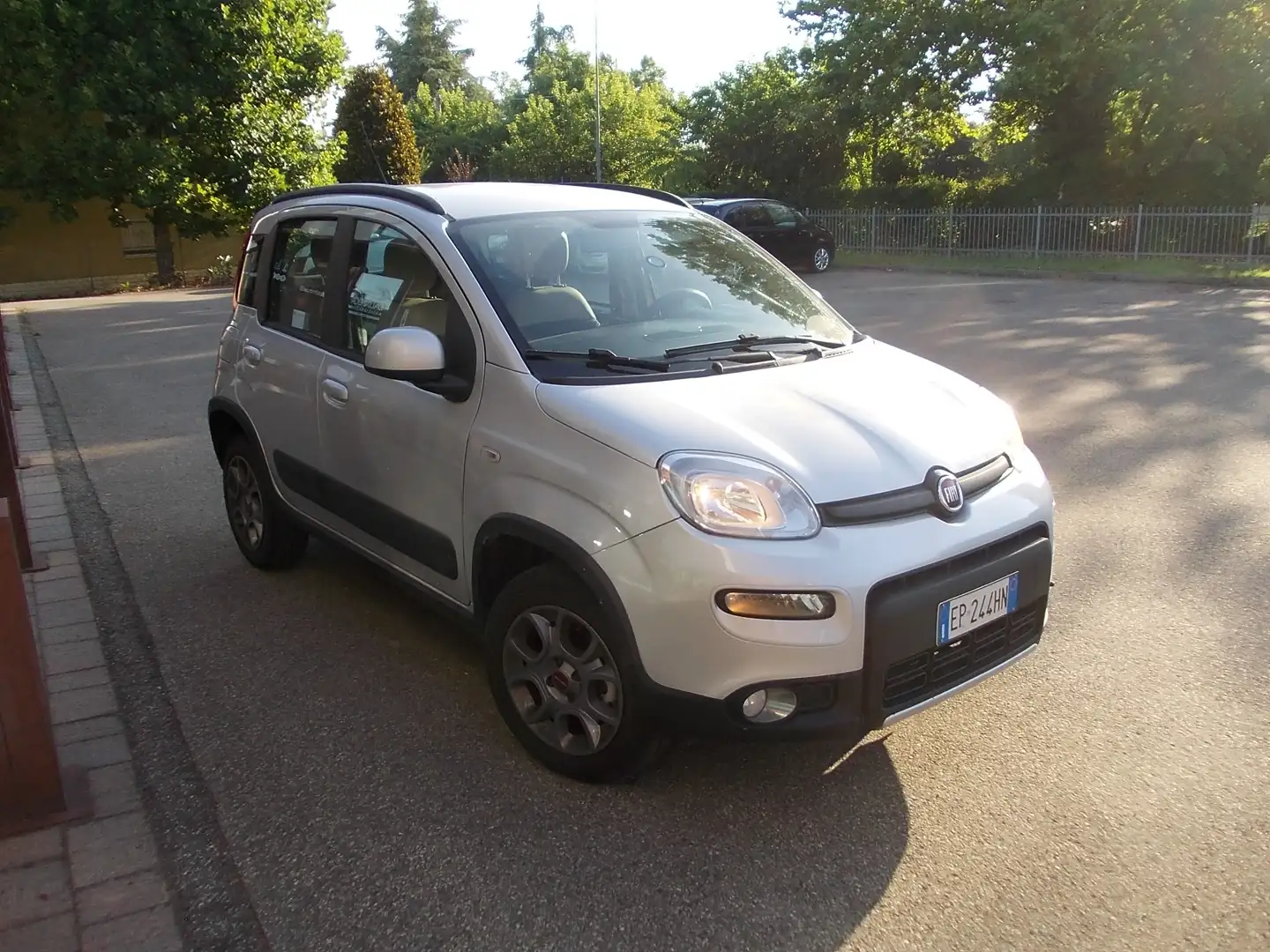 Fiat Panda Panda 1.3 mjt 16v 4x4 75cv Zilver - 2