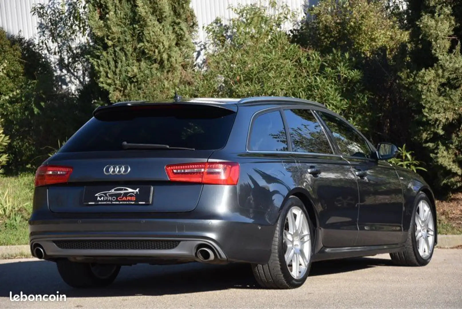 Audi A6 QUATTRO 3.0 BITDI 313ch S-LINE Gris - 2
