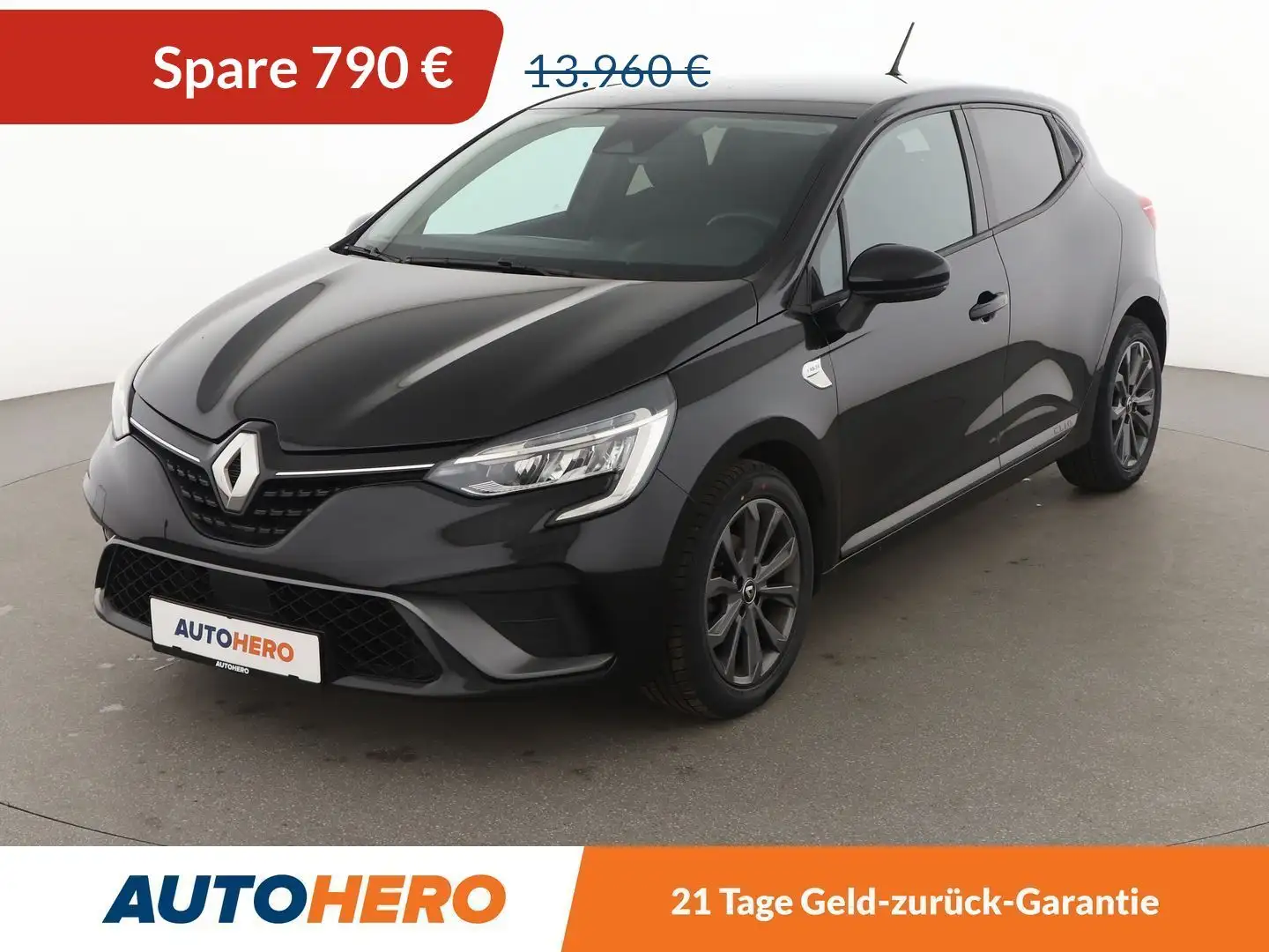 Renault Clio 1.0 TCe Intens*NAVI*PDC*SHZ*TEMPO*KLIMA*GARANTIE* Schwarz - 1
