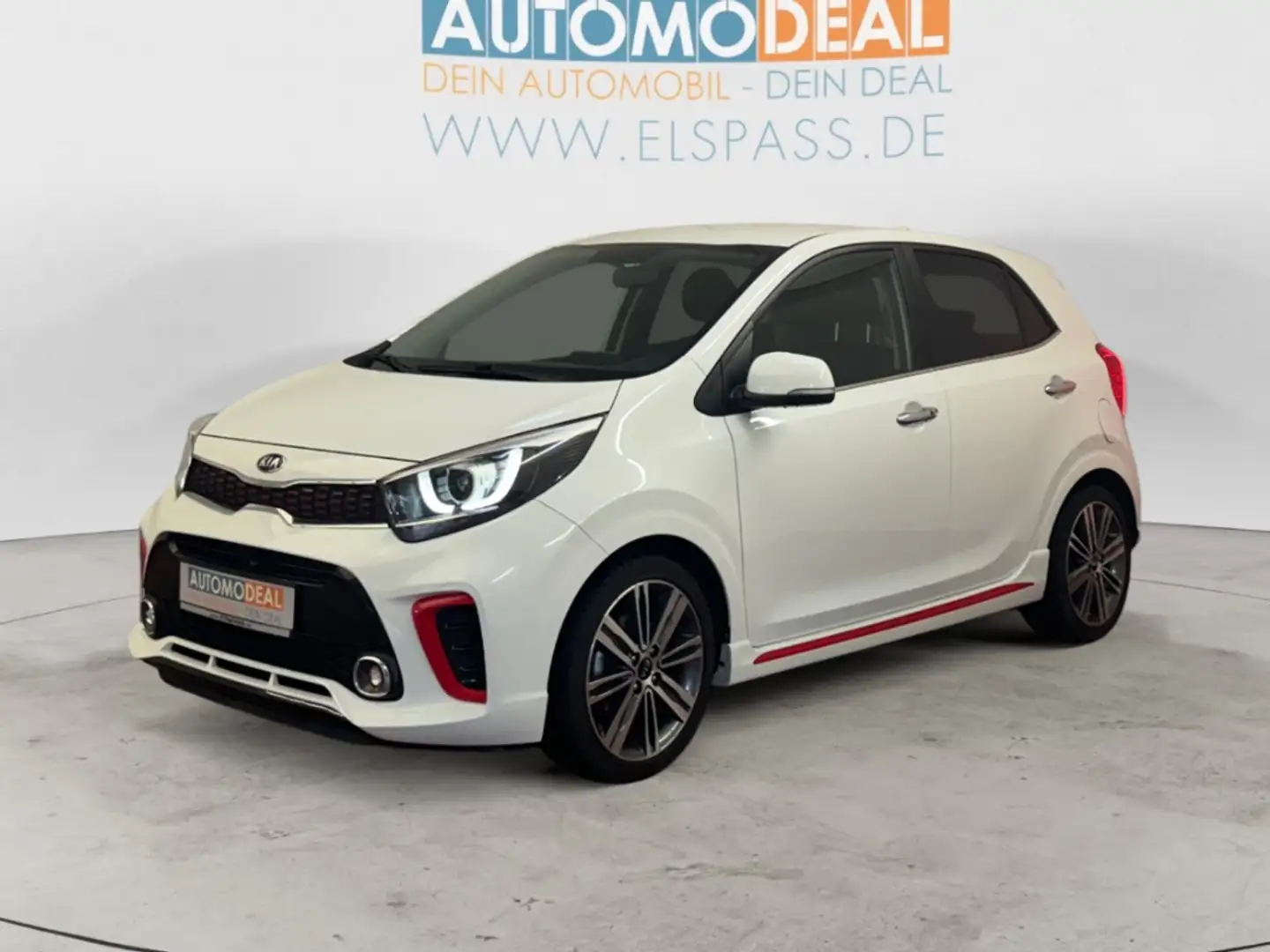 Kia Picanto GT-Line AUTOMATIK NAV KAMERA SITZ.HZG KEYLESS TEMP Weiß - 2
