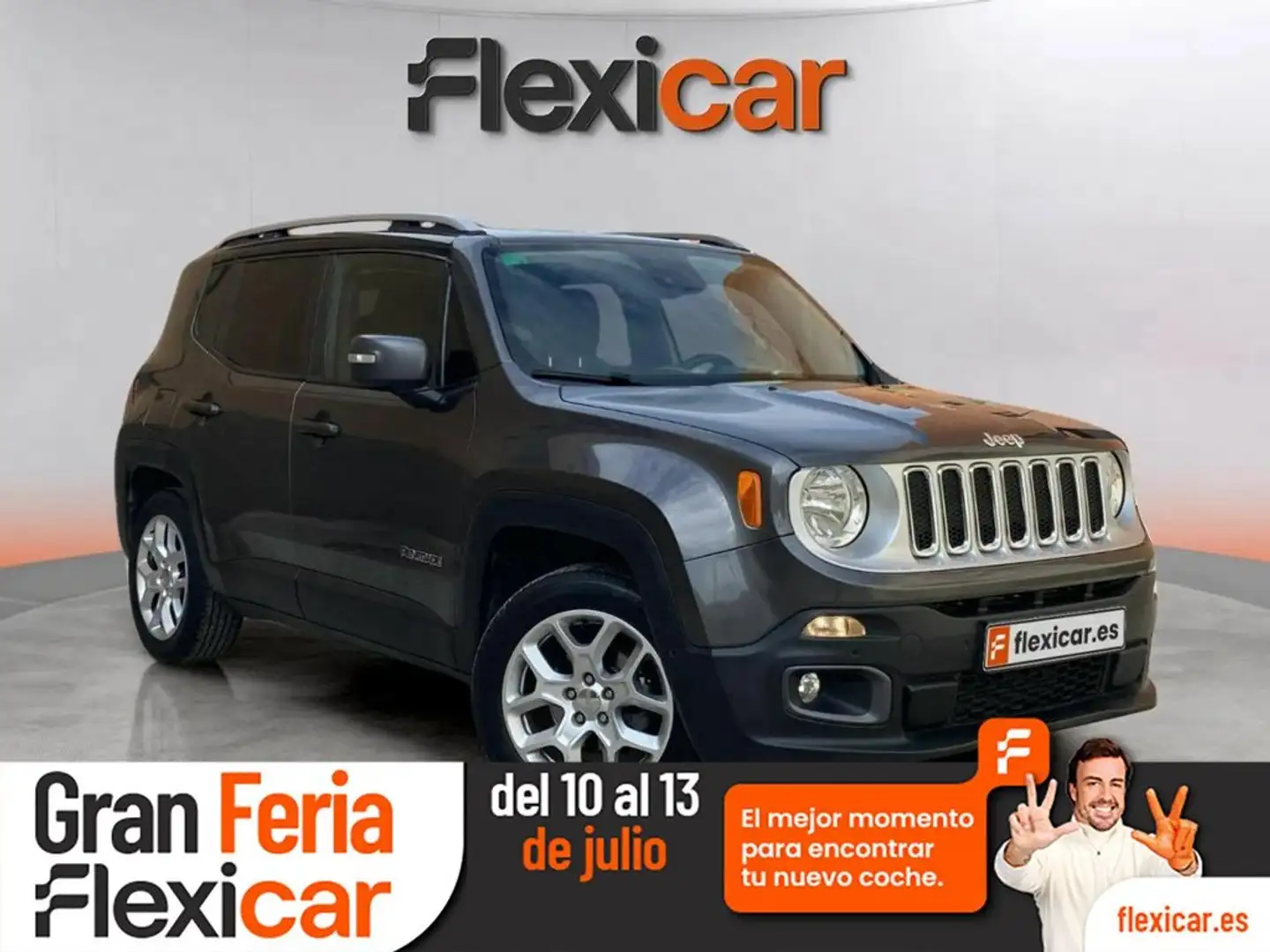 Jeep Renegade 1.6 Mjet Limited 4x2 E6 Gris - 1