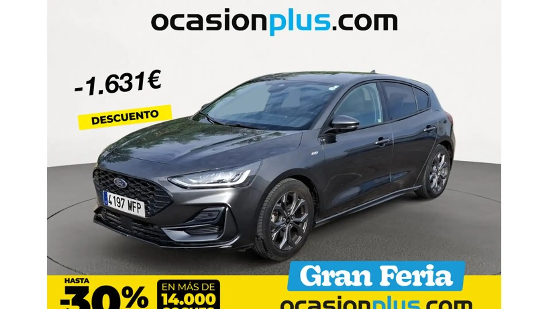 Ford Focus 1.0 Ecoboost MHEV ST-Line 155 Gris - 1