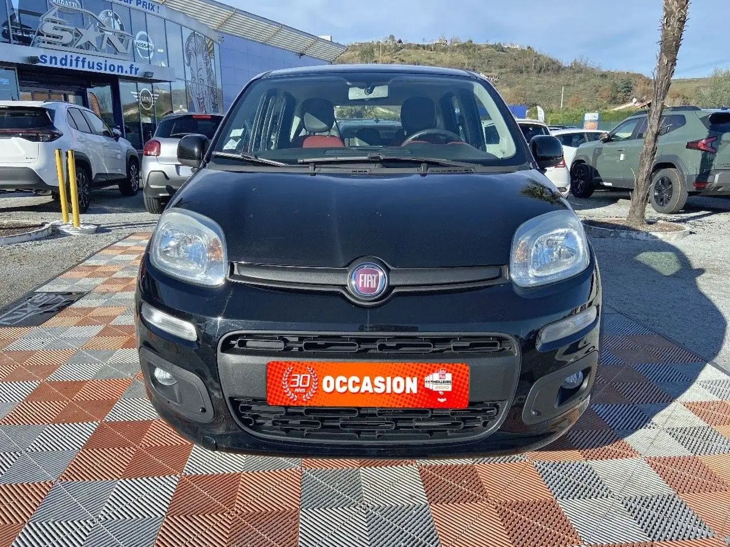 Fiat Panda 1.2 69 PACK CLIM Noir - 2
