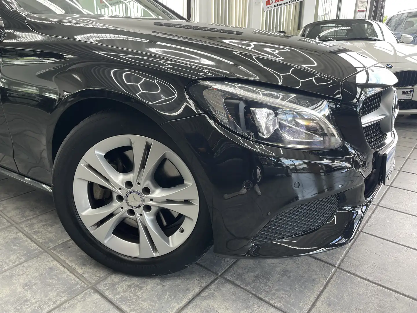 Mercedes-Benz C 200 CGI Coupe, 2.Hand, LED, Leder, Navi, 7G Schwarz - 2