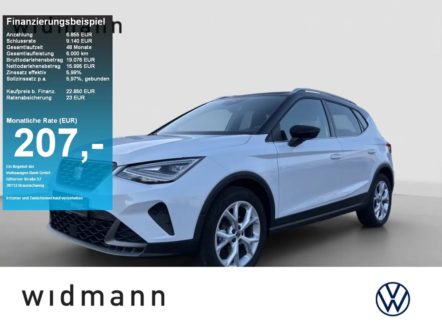 SEAT SEAT Arona Sport 1.0 115 PS DSG ACC Kamera Schwarz - 1