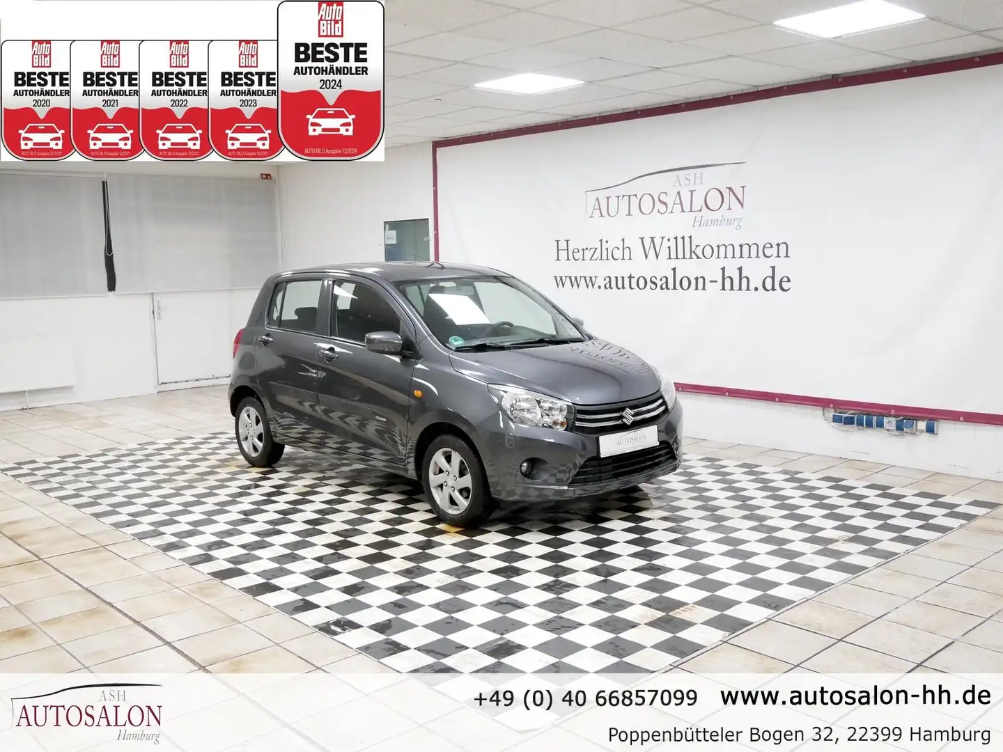 Suzuki Celerio Comfort*1Vorb.Rentner*PDC h*Servicegep* Grau - 1
