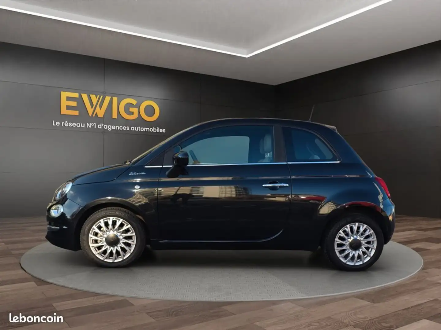 Fiat 500 1.0 70 bsg mhev hybrid dolcevita start-stop garantie 6 mois Noir - 2