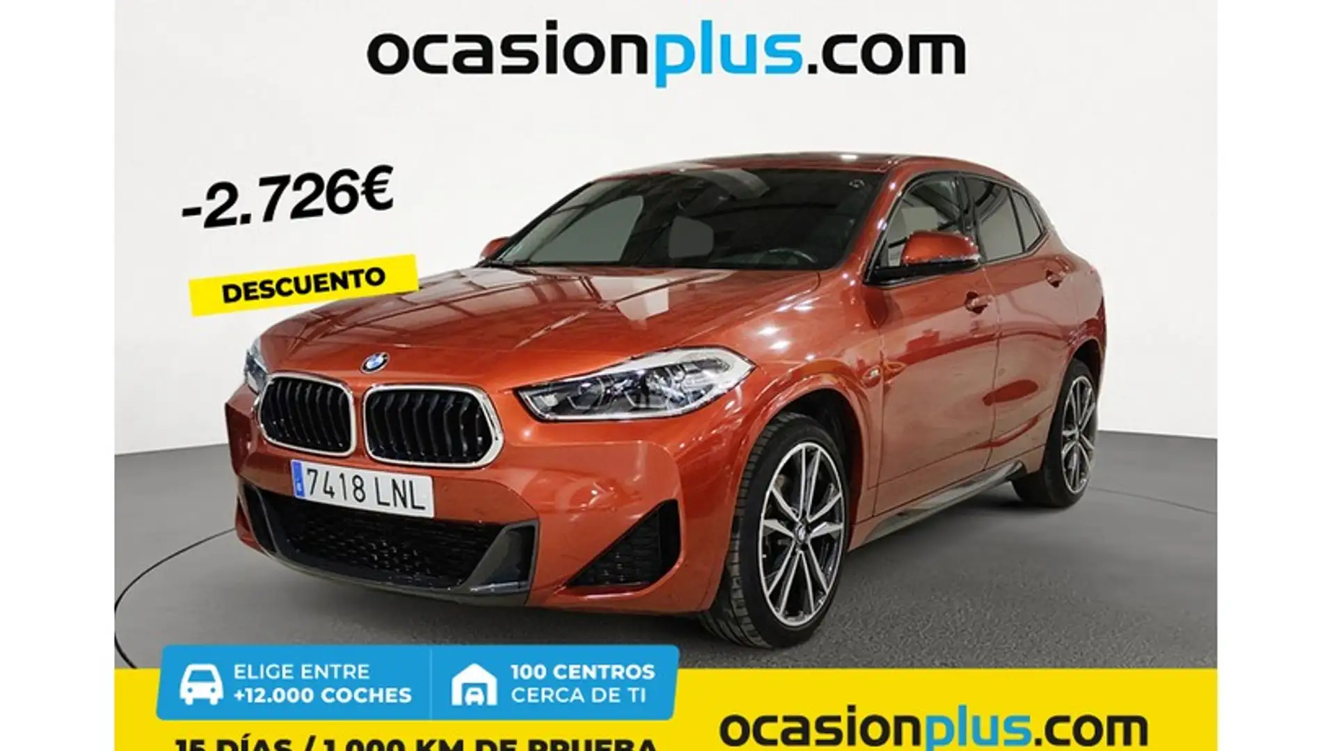 BMW X2 sDrive 20dA Naranja - 1