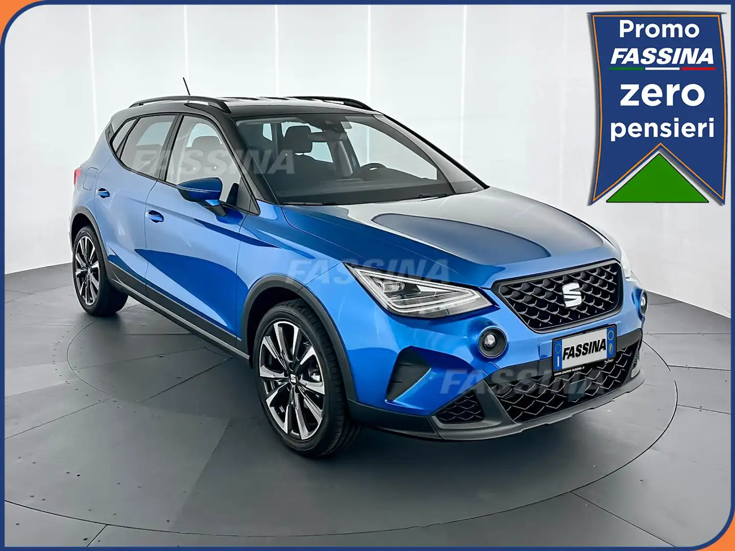 SEAT Arona Arona 1.0 EcoTSI Black Edition Blu/Azzurro - 1