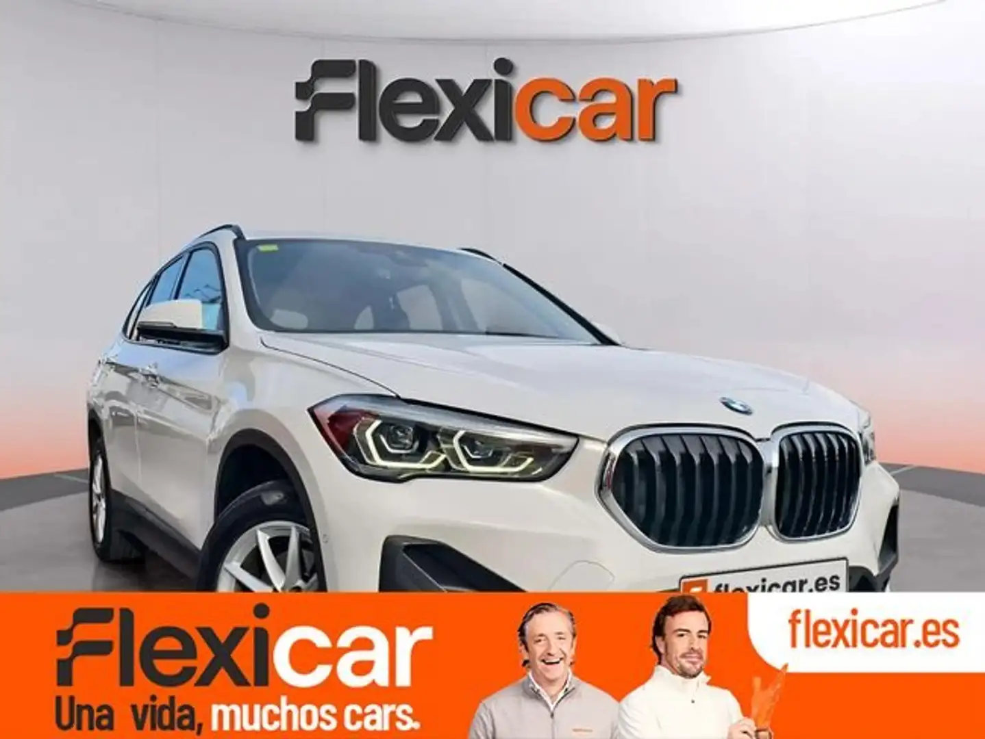 BMW X1 sDrive 18d Blanc - 1