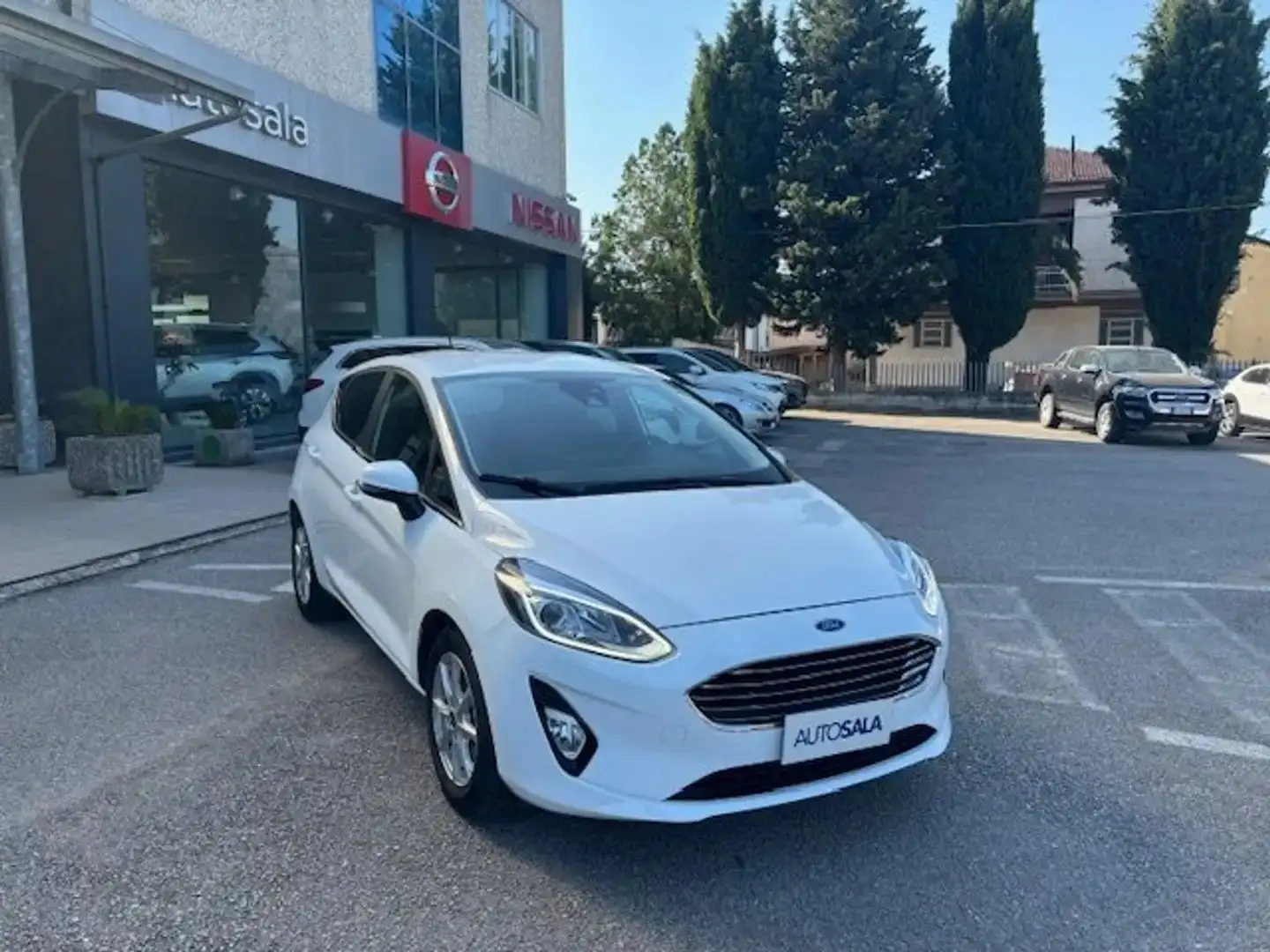 Ford Fiesta Fiesta 5p 1.1 Titanium Benzina/Gpl Bianco - 2