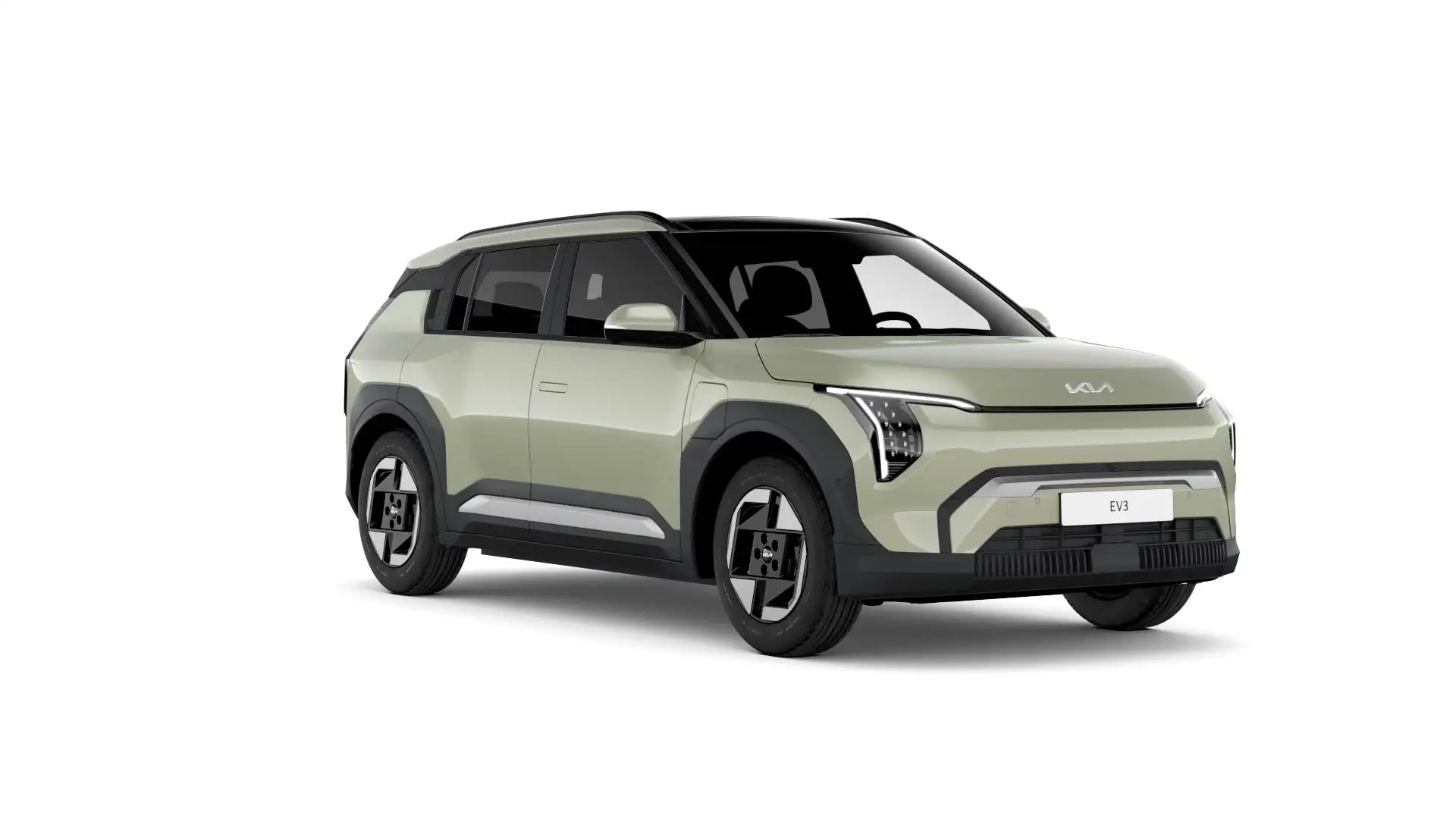 Kia EV3 Plus 58.3 kWh Rijklaarprijs incl. €3000,- inruilpr Wit - 1