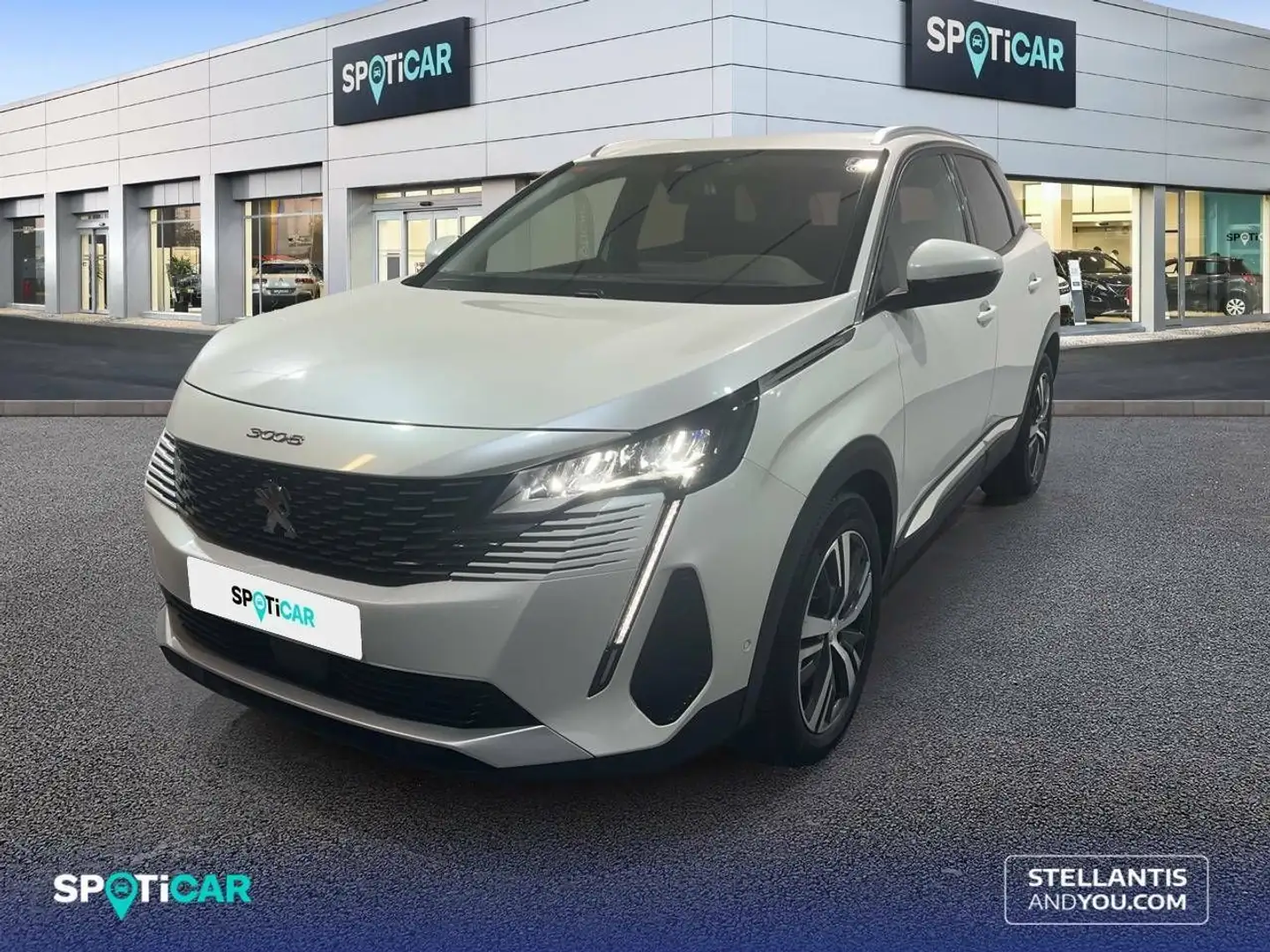 Peugeot 3008 1.5 BlueHDi 96kW S&S  EAT8 Allure Pack Blanc - 1