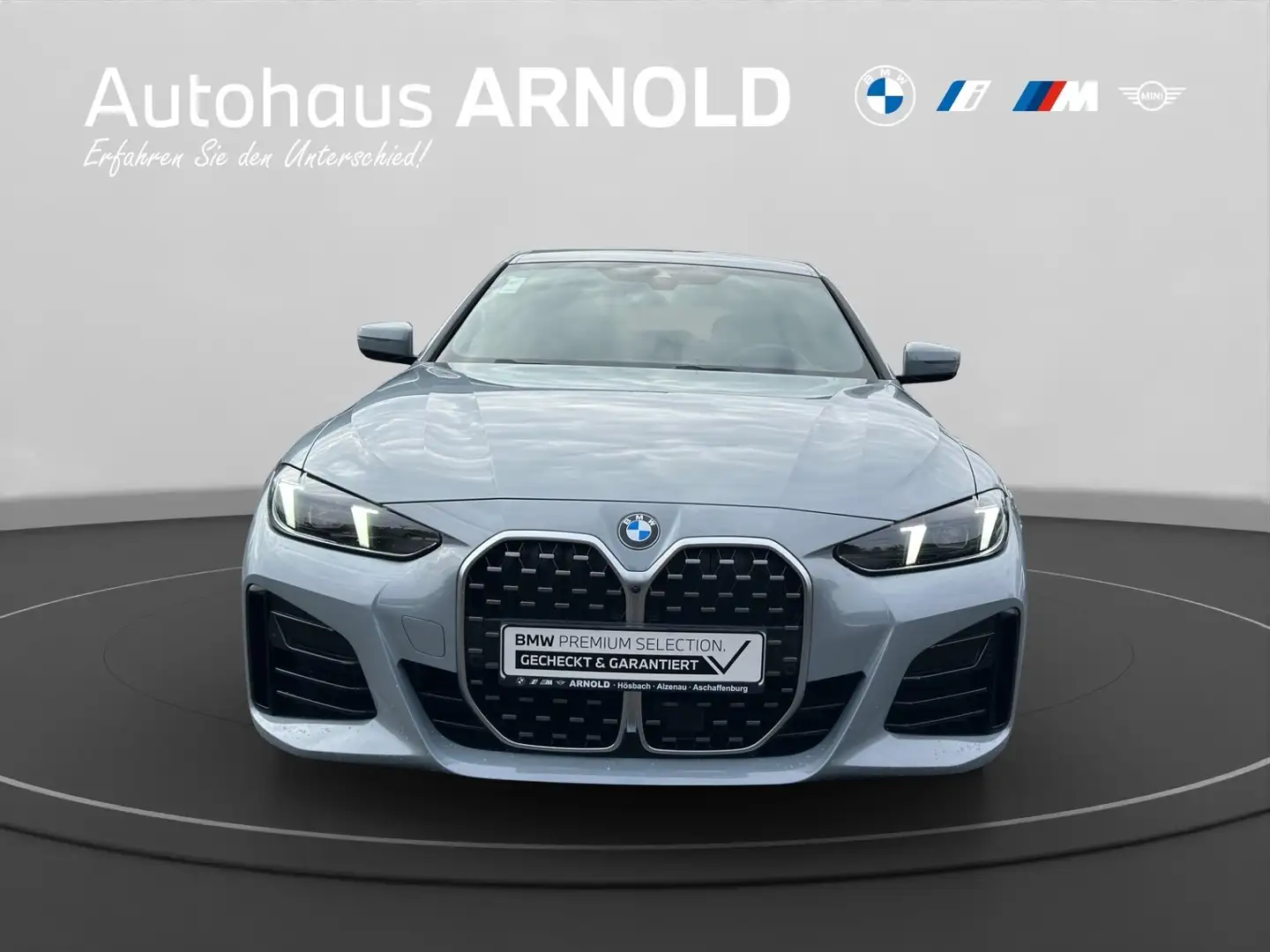 BMW 420 d Gran Coupé M Sportpaket Stop+Go HiFi RFK Klimaau Grau - 2