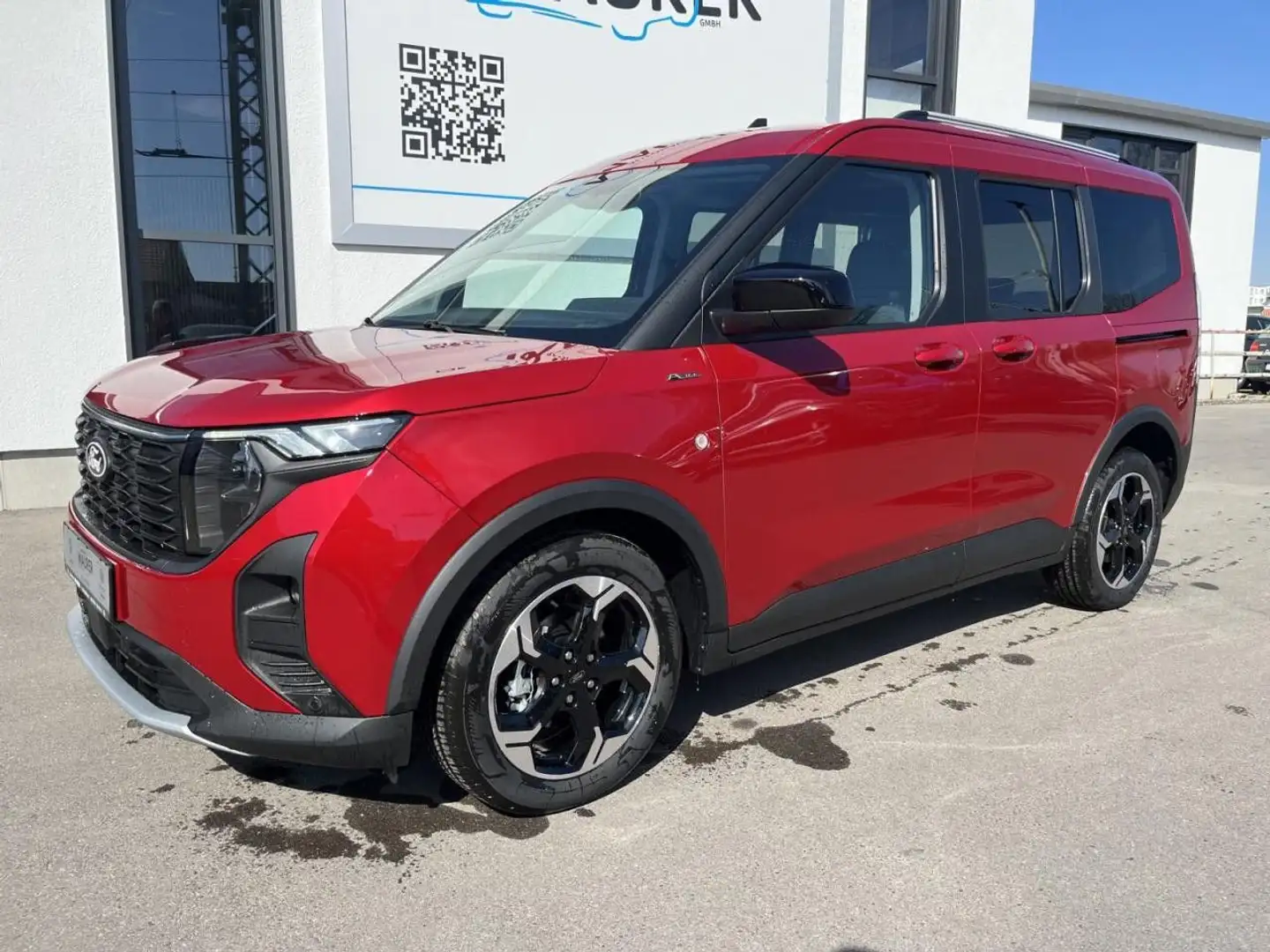 Ford Tourneo New Tourneo Courier 1,0 ACTIVE Navi Kamera ACC Roşu - 2