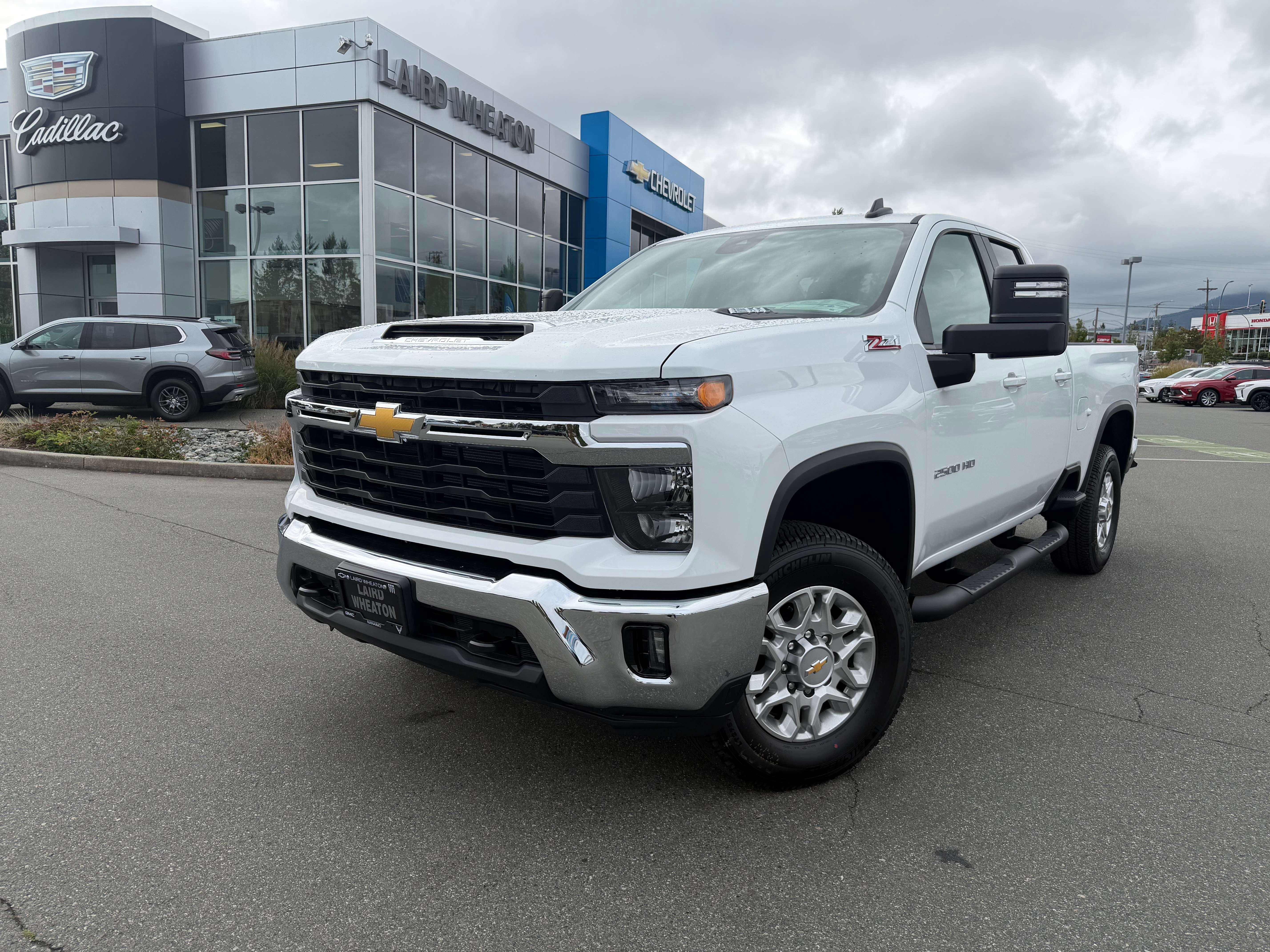 White 2026 Chevrolet Silverado 2500HD Pickup Truck Four-Wheel Drive Automatic