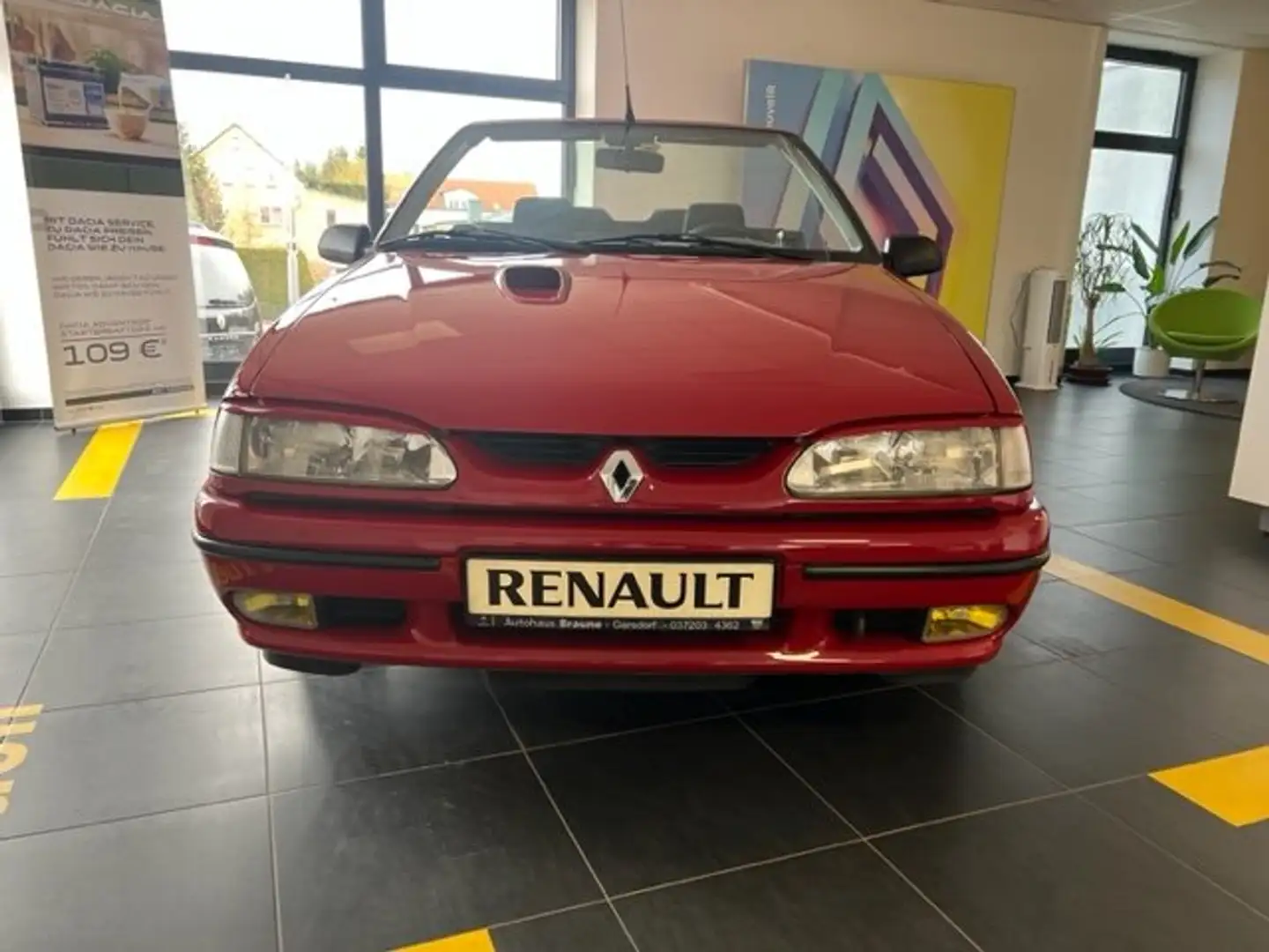 Renault R 19 Cabriolet 16V TOP *restauriert *H-Kennze*Lieferung Kırmızı - 2