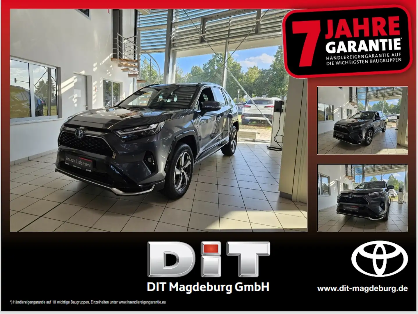 Toyota RAV 4 RAV4 PlugIn 2.5 4x4 Teamplayer ACC+AHK+LED+Navi Grau - 1