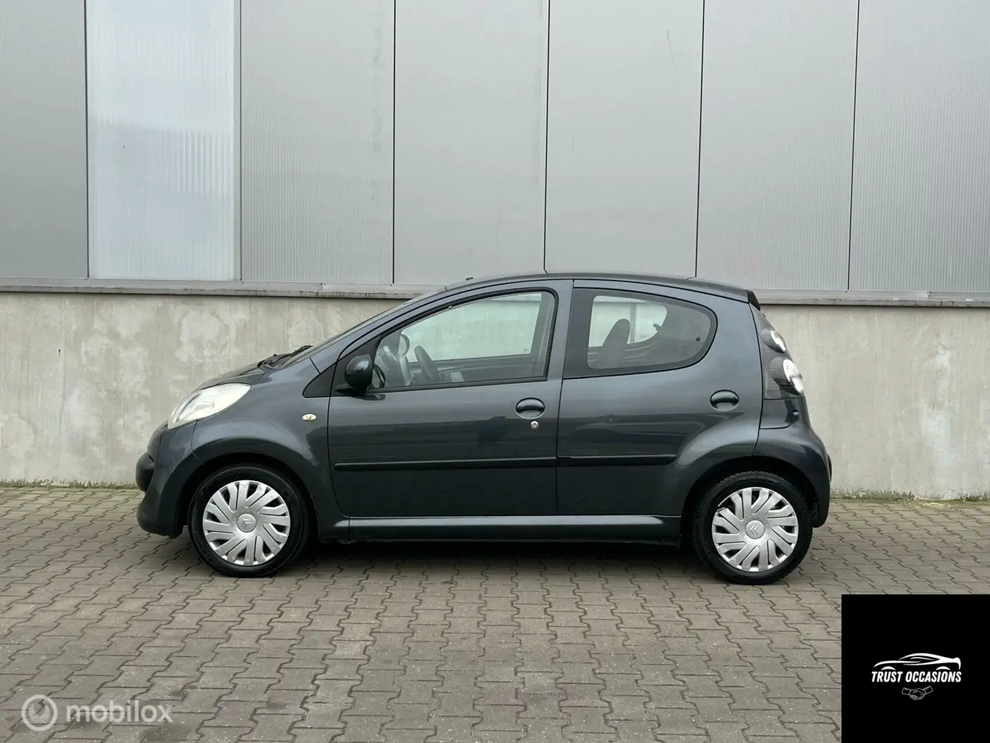 Citroen C1 1.0-12V NAP AIRCO ELEKTRISCHE RAMEN Grijs - 2