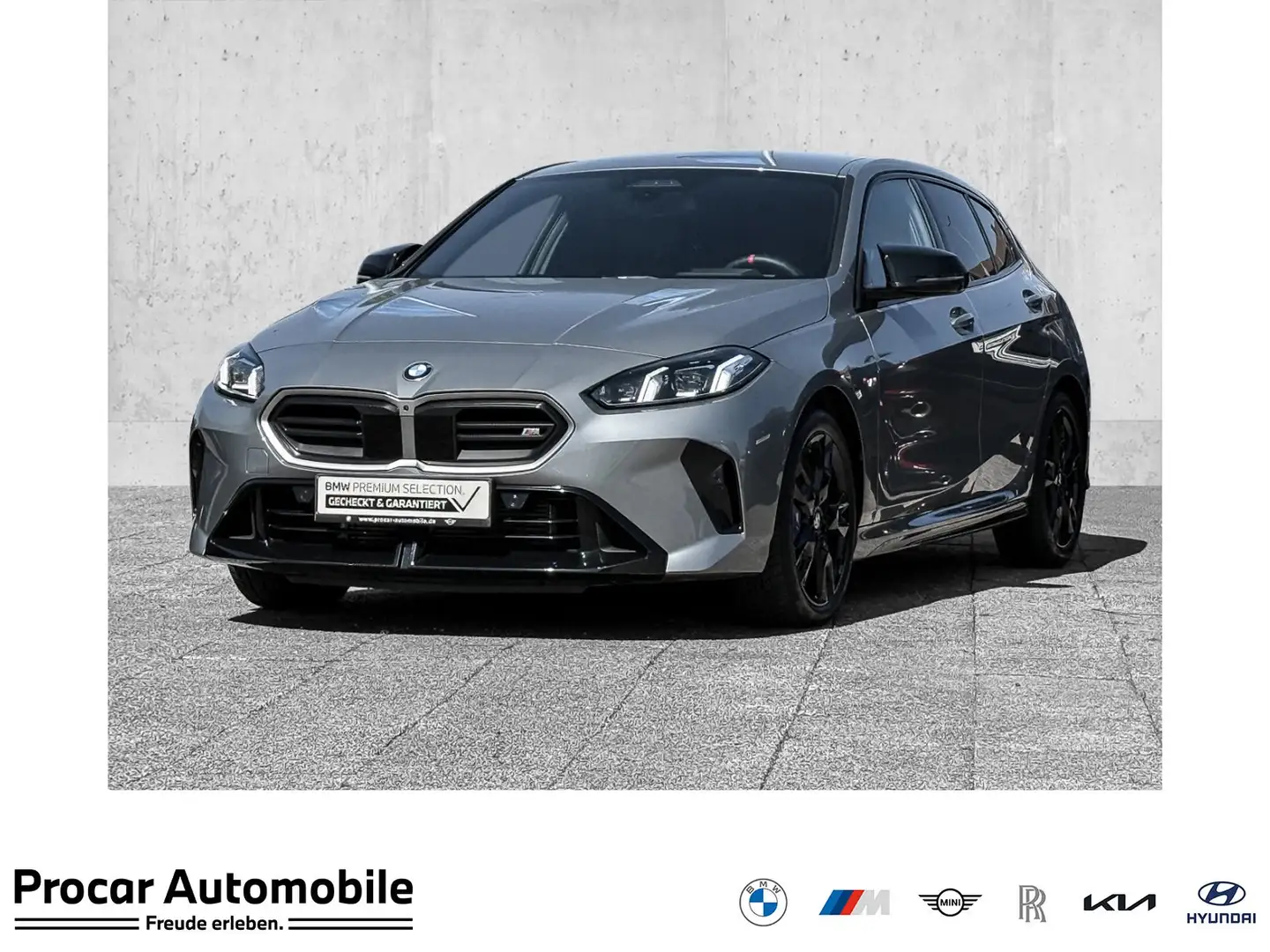 BMW 135 M135 xDrive SPORTPAKET+DA PROF+PA++HIFI+SHZ+ADAP L Grijs - 1