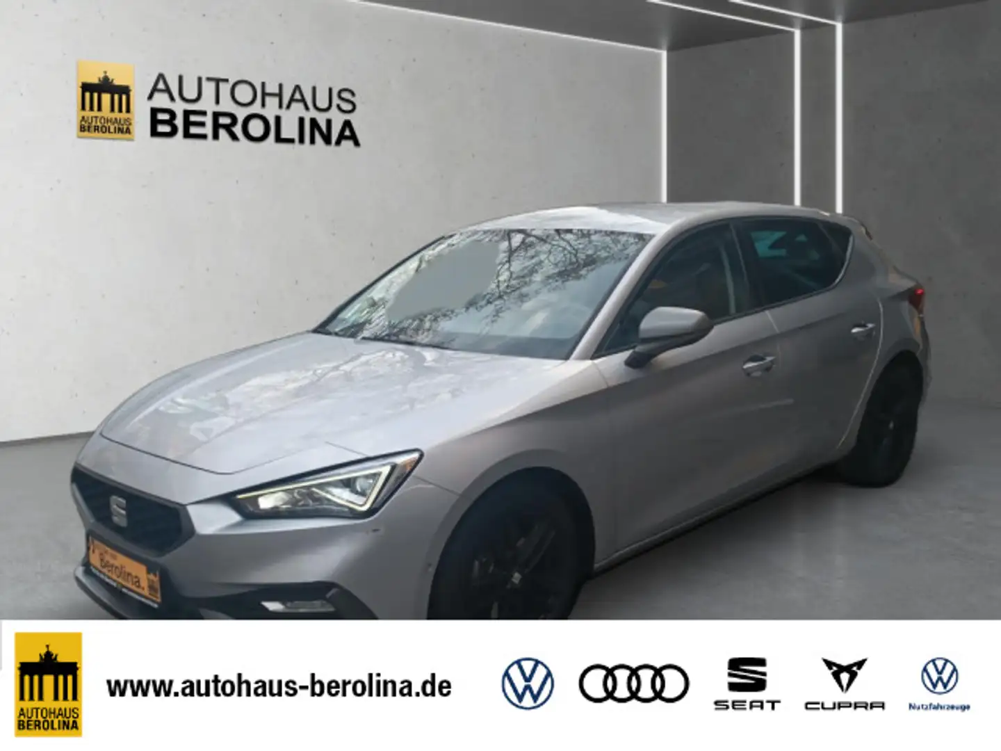 SEAT Leon 1.5 eTSI FR DSG *BEATS*ACC*LED*R-CAM*SHZ* Stříbrná - 1