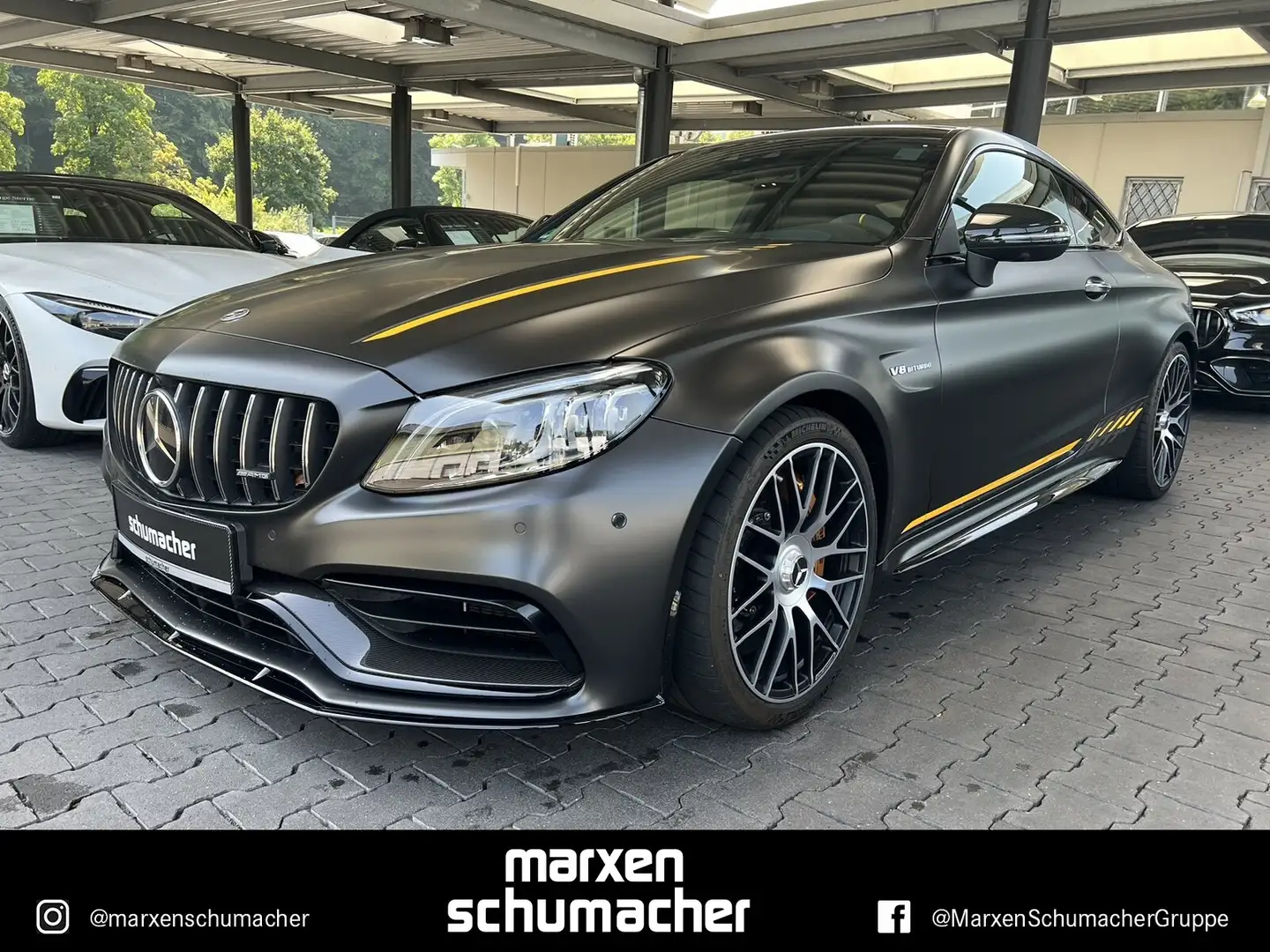 Mercedes-Benz C 63 AMG AMG C 63 S Coupe Final Edition Drivers+PerfSitze Grau - 1