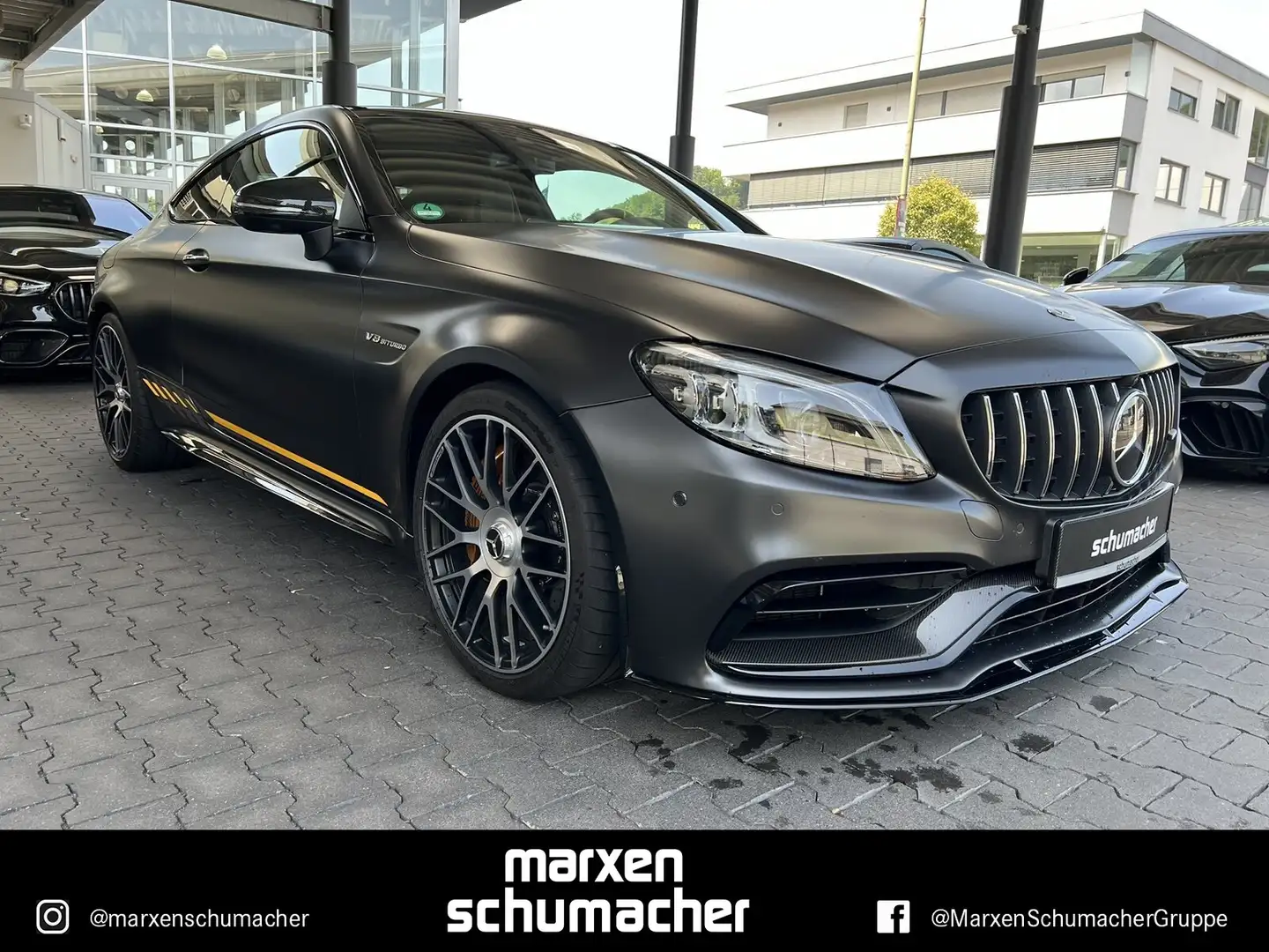 Mercedes-Benz C 63 AMG AMG C 63 S Coupe Final Edition Drivers+PerfSitze Grau - 2