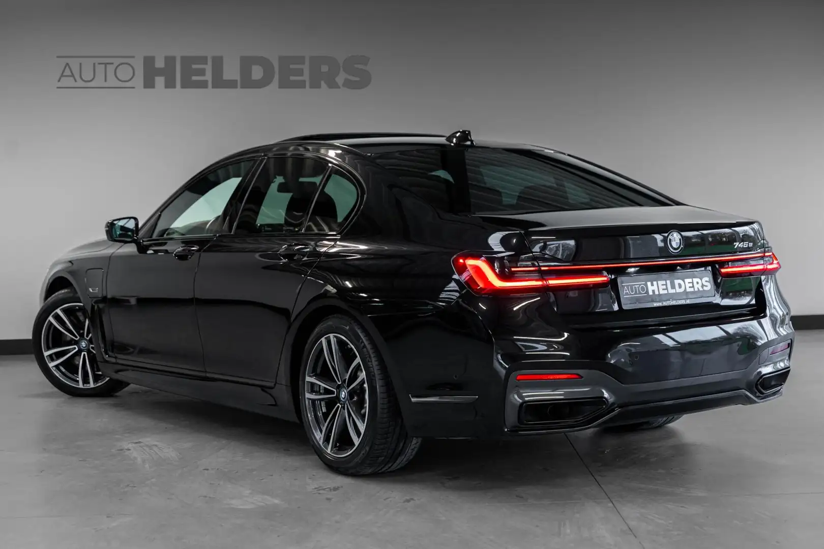 BMW 745 7-serie 745e M Pano 360° Bruin Leder Shadowline Black - 2