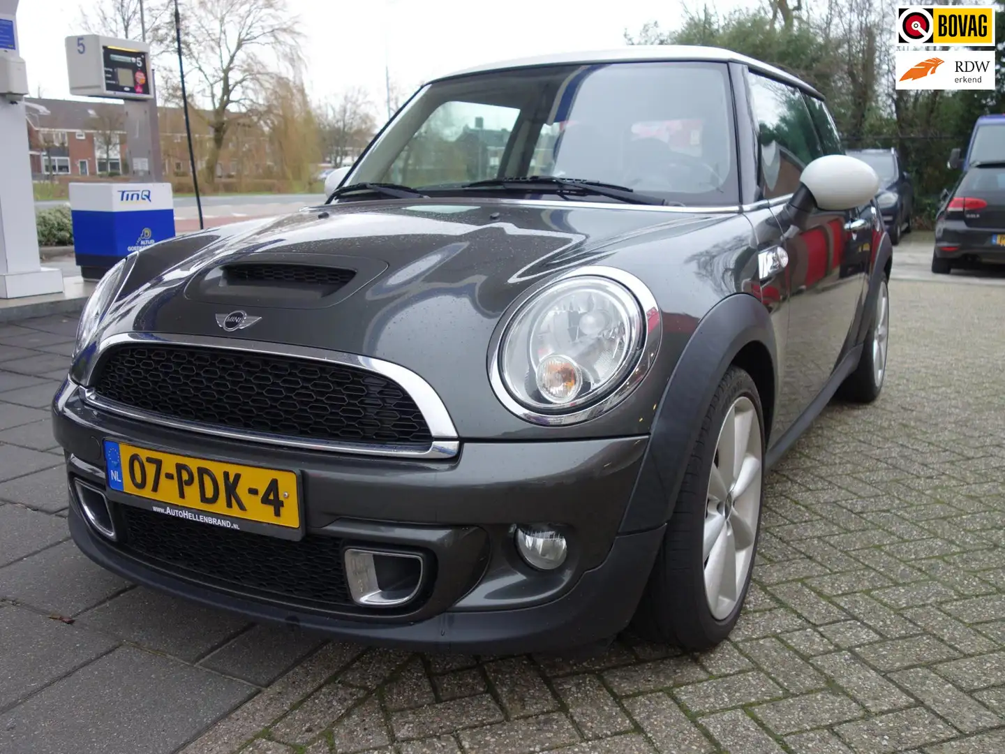 MINI Cooper S Mini 1.6 Pepper / Airco / Bluetooth Grau - 1