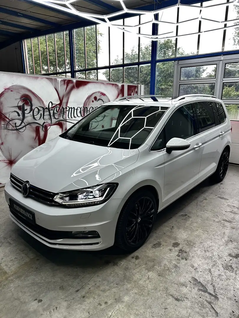 Volkswagen Touran 2.0 TDI Highline BlueMotion *7sitze*Garantie* Bianco - 2