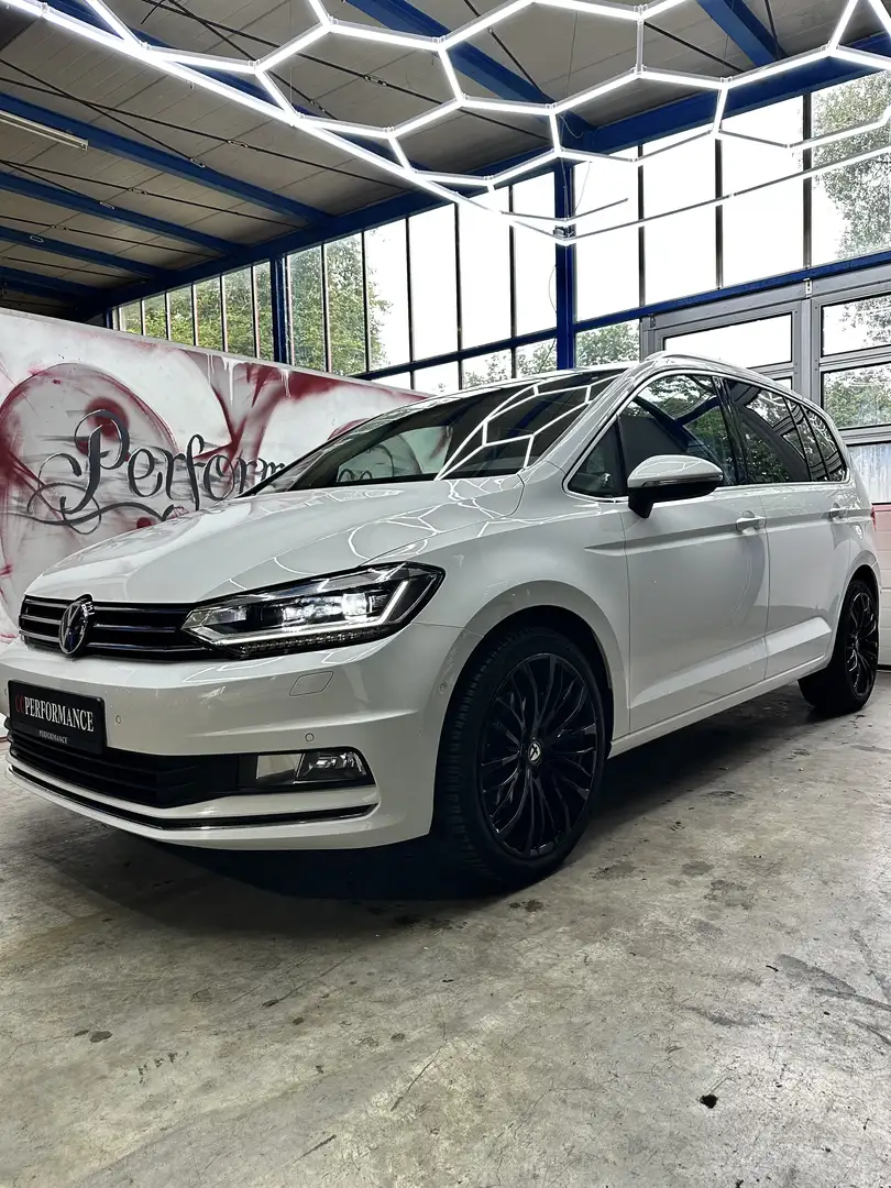 Volkswagen Touran 2.0 TDI Highline BlueMotion *7sitze*Garantie* Bianco - 1