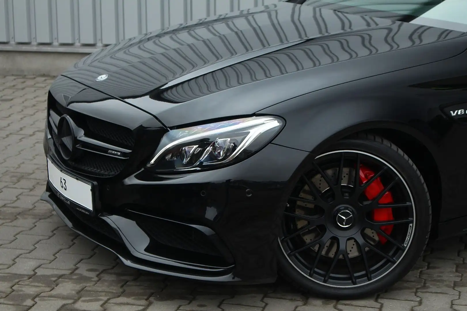 Mercedes-Benz C 63 AMG S*551PS Brabus Roket/Pano/Perform*BRD Schwarz - 2