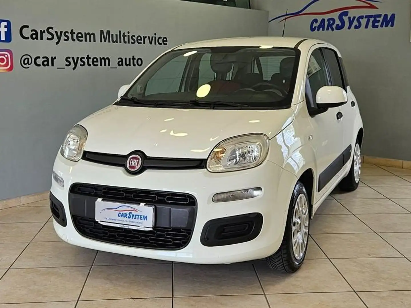 Fiat Panda Panda III 1.2 Easy 69cv E6 Blanc - 1