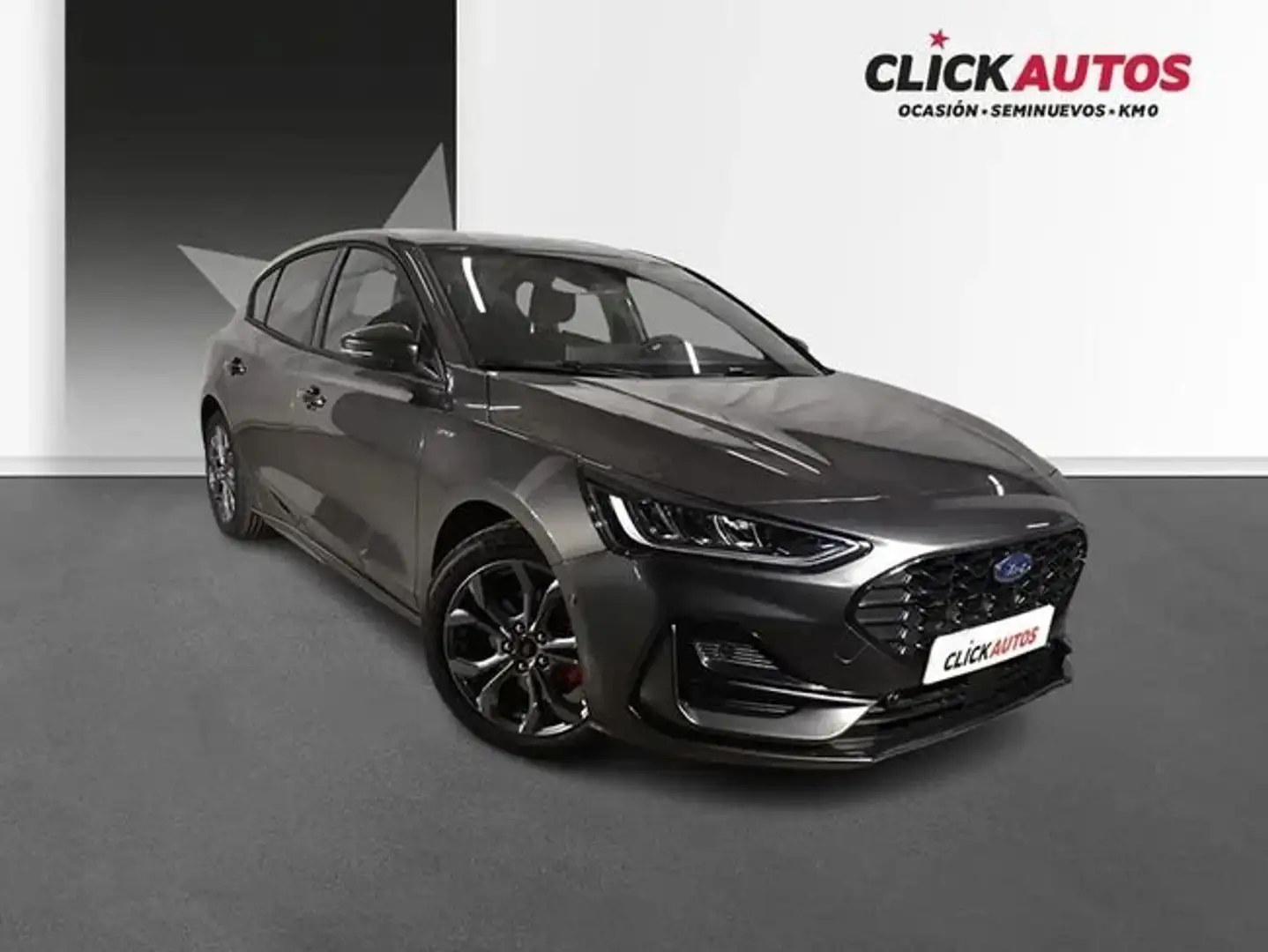 Ford Focus 1.0 Ecoboost 125CV MHEV ST Line Gris - 2