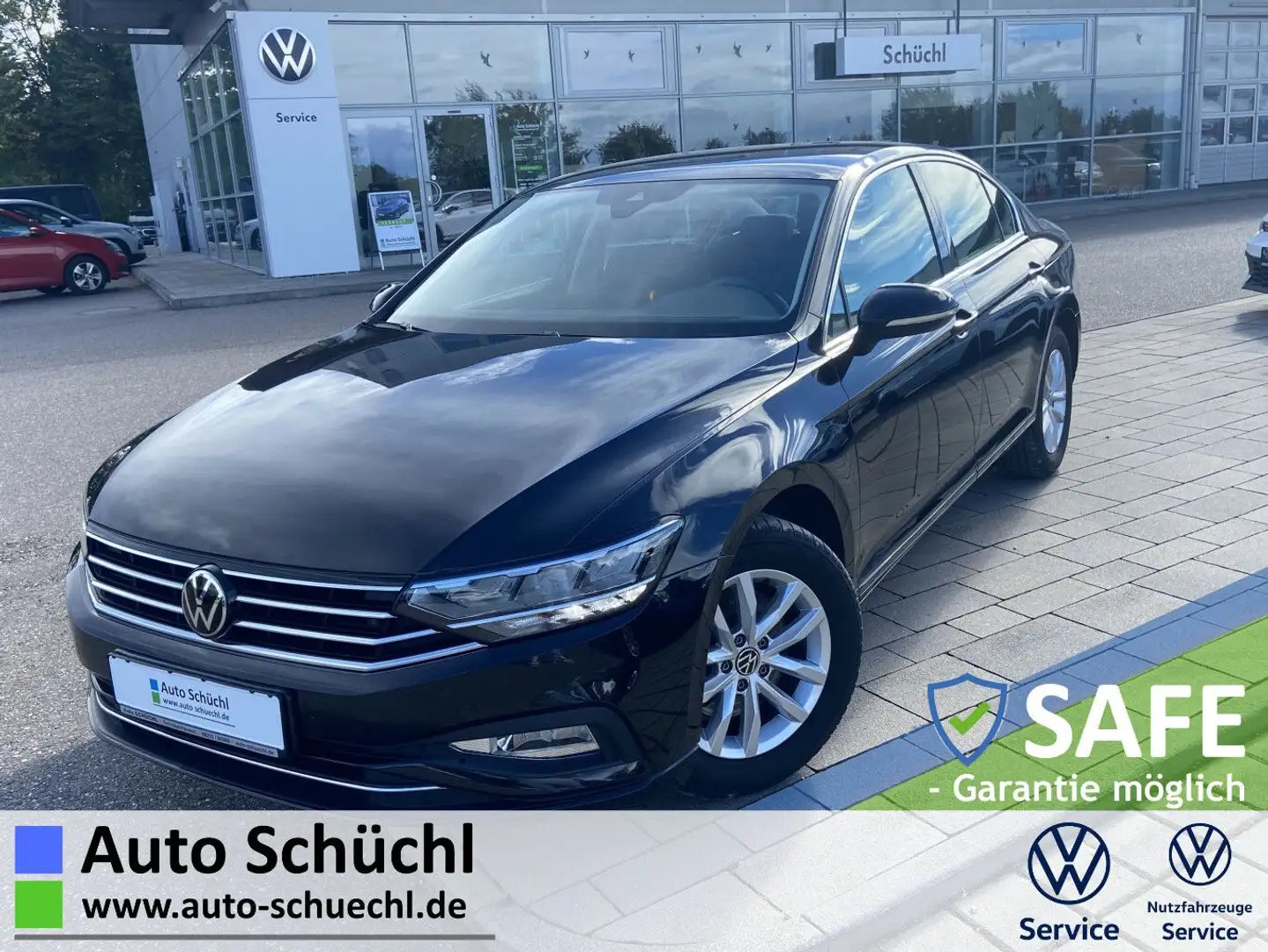 Volkswagen Passat 1.5 TSI NAVI+LED+KAMERA+APP-CONNECT+ACC+L Schwarz - 1