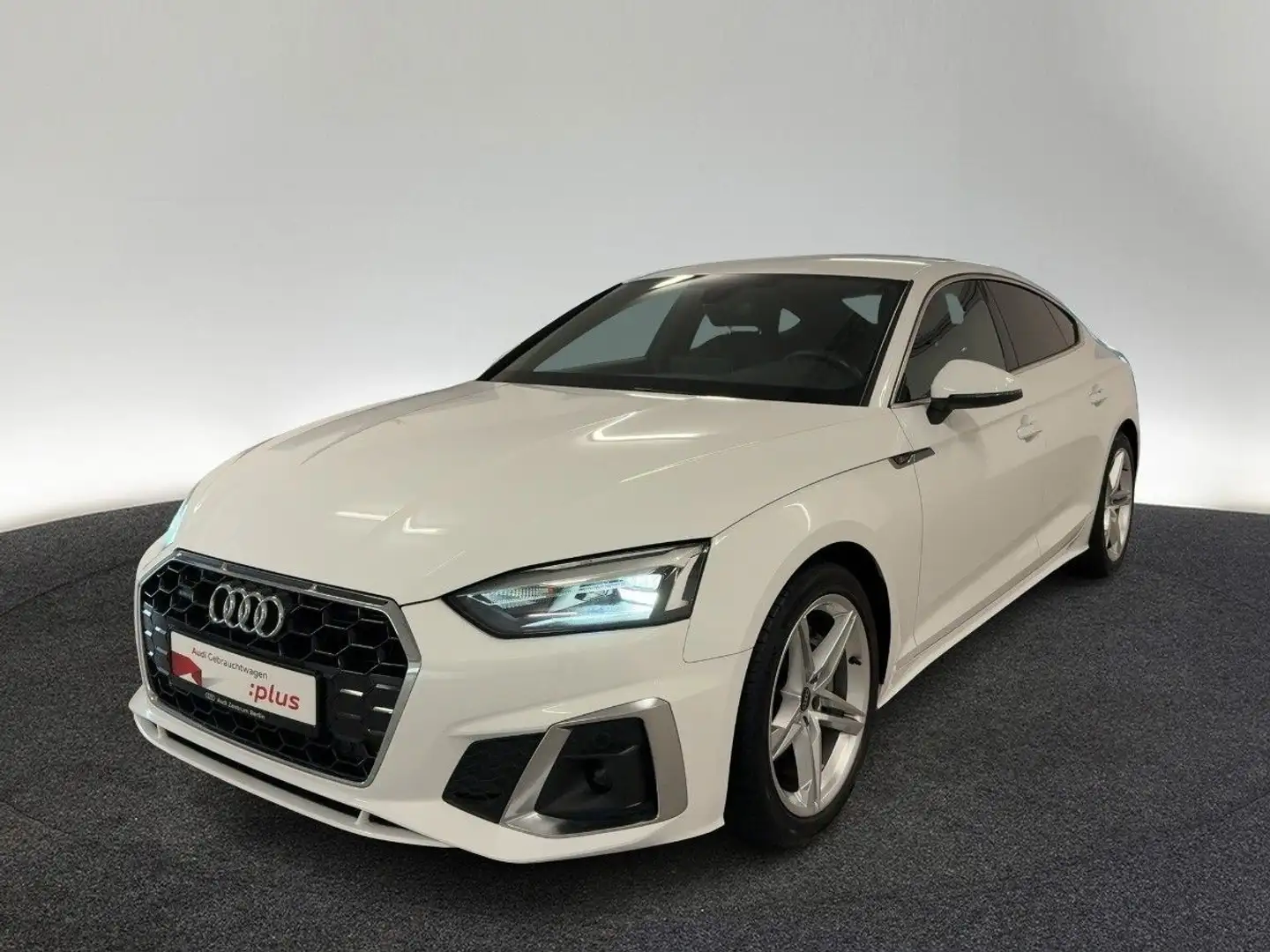 Audi A5 S line 40 TDI qu.S tr. LED RFK NAVI Weiß - 2