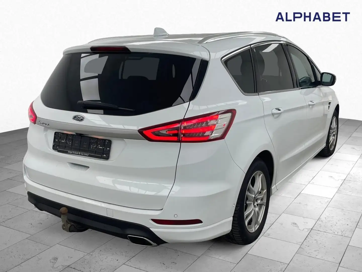 Ford S-Max 2.0 EcoBlue Titanium AHK SpoSi StHz ACC Blanc - 2