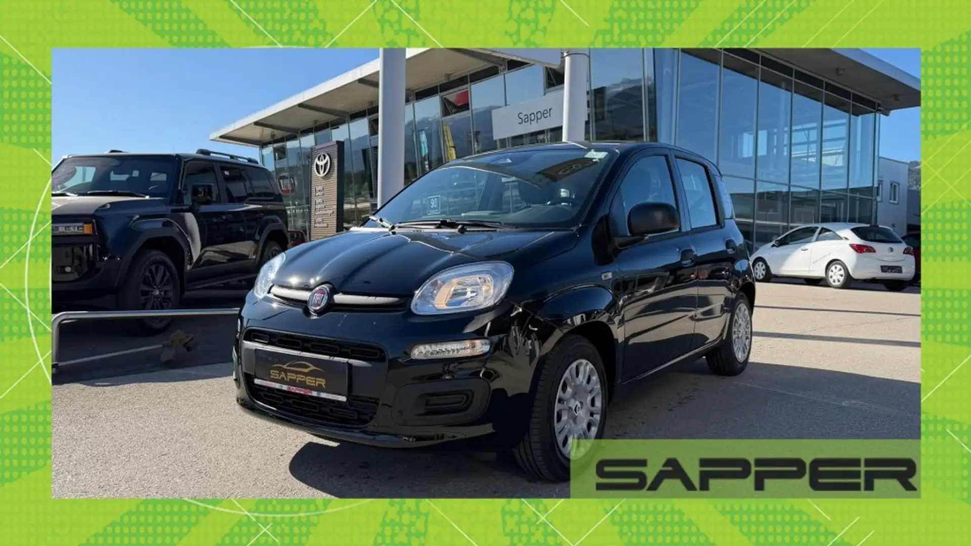 Fiat Panda ICON Schwarz - 1
