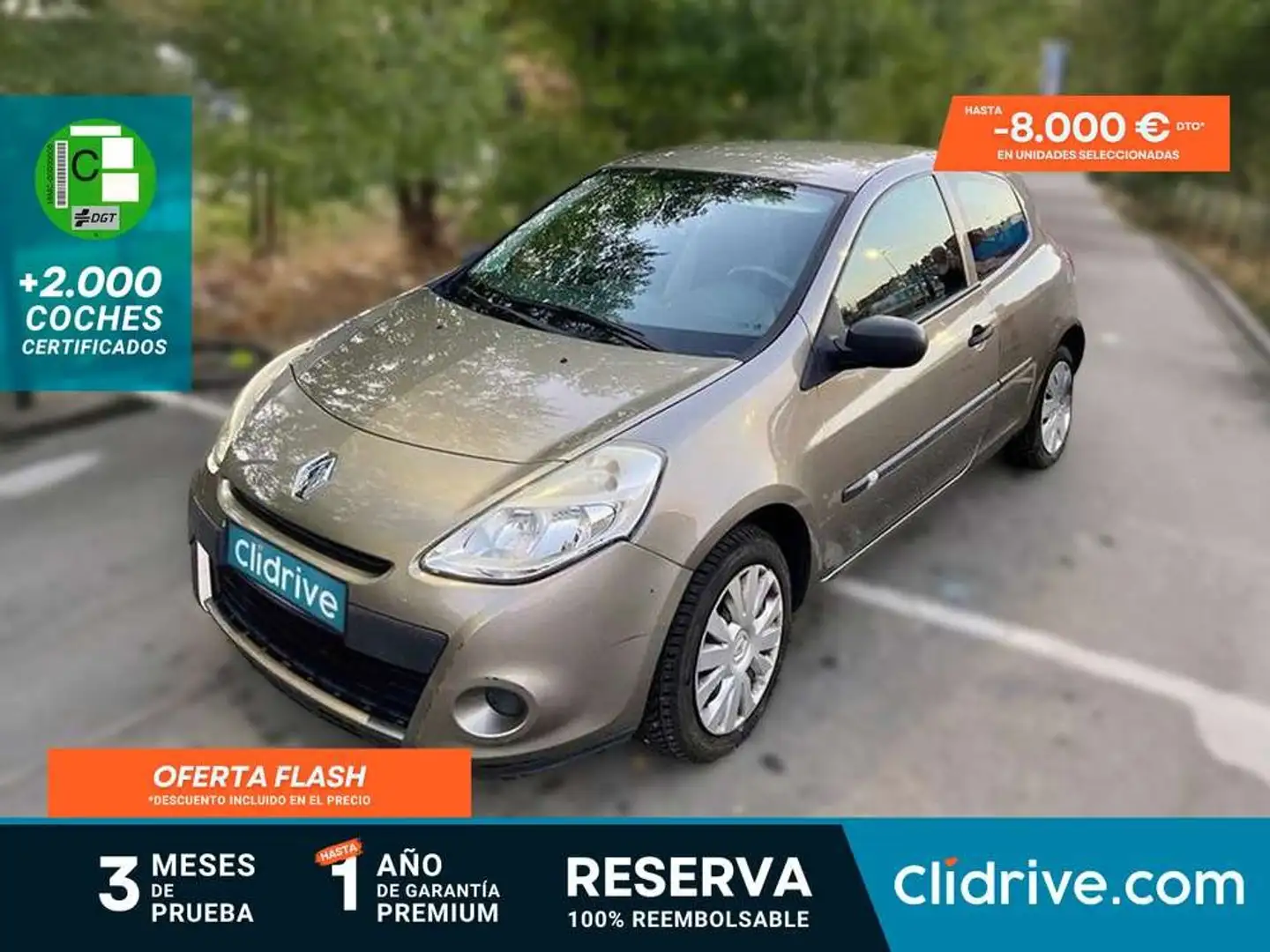 Renault Clio Authentique 1.2 16v 75cv 3p. eco2 Beige - 1