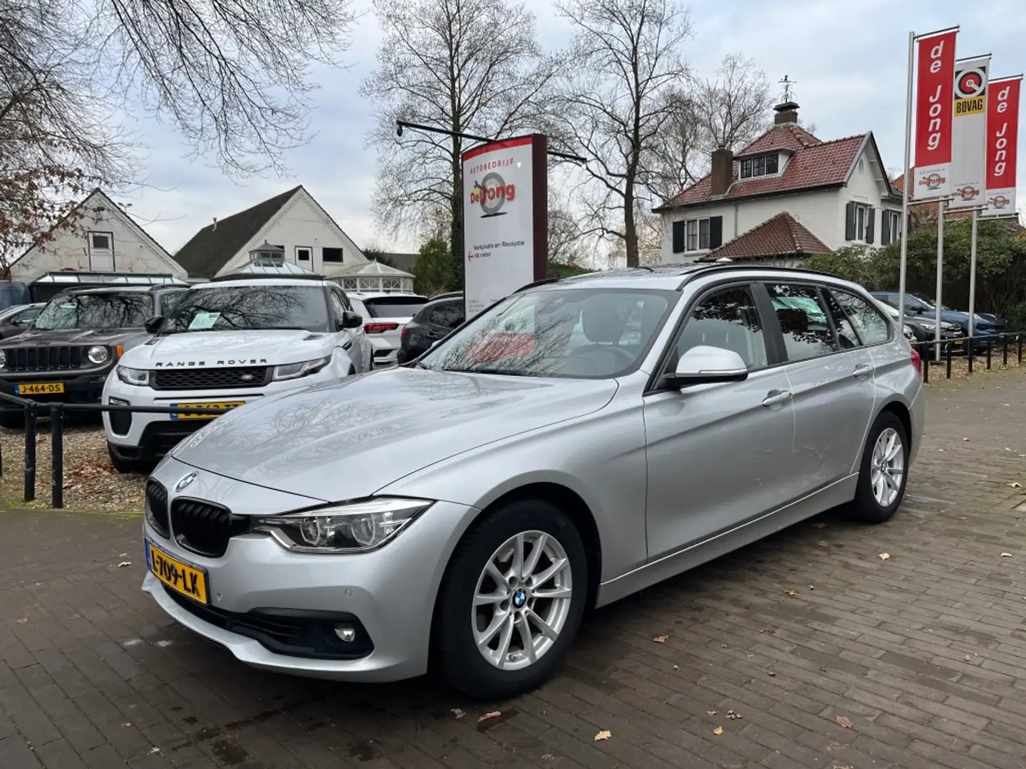 BMW 318 TOURING 318I HIGH EXECUTIVE AUTOMAAT / SCHUIFDAK / Gris - 1