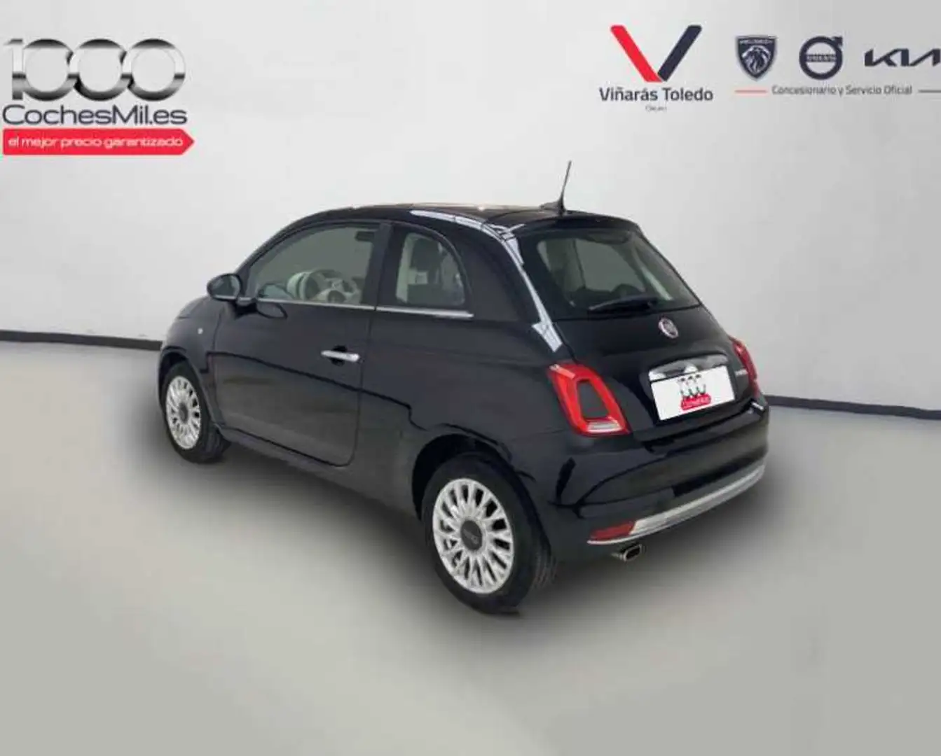 Fiat 500 1.0 Hybrid 51kw (70CV) Dolcevita Negro - 2