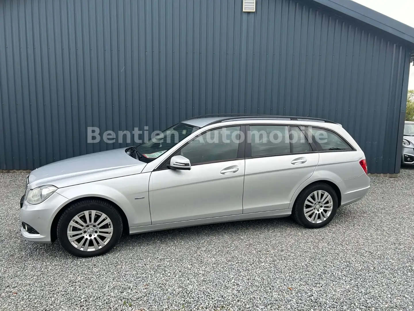 Mercedes-Benz C 200 T CDI BE, Navi,PDC,ALU,Klimaautomatik,AHK Silber - 1