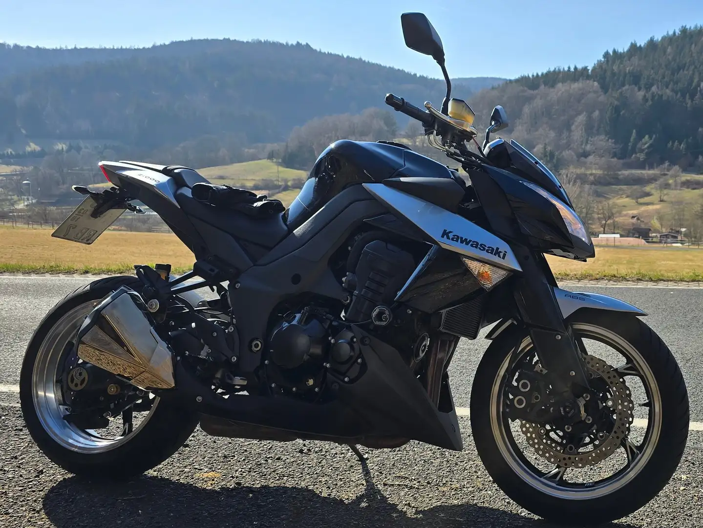 Kawasaki Z 1000 ZRT00D Fekete - 1