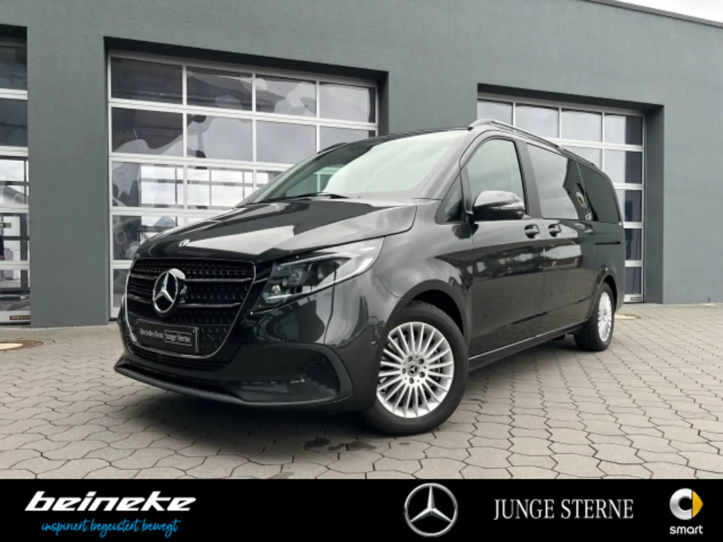 Mercedes-Benz V 220 V 220 d STYLE Lang Sport+AHK+LED+DISTR+360°+7 S. Grau - 2