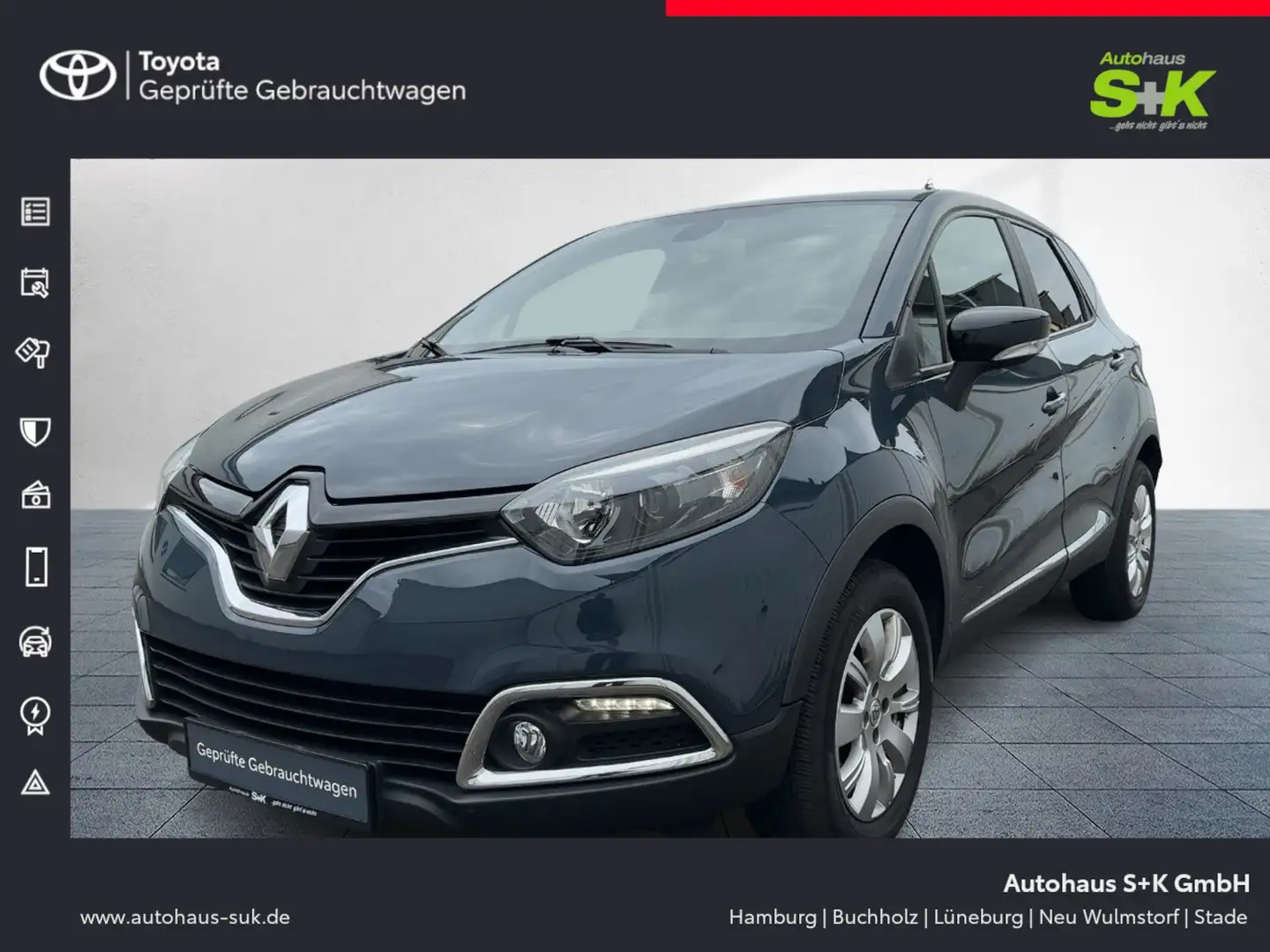 Renault Captur Experience ENERGY TCe 120*SHZ+PDC-HINTEN+GJR** Blau - 1